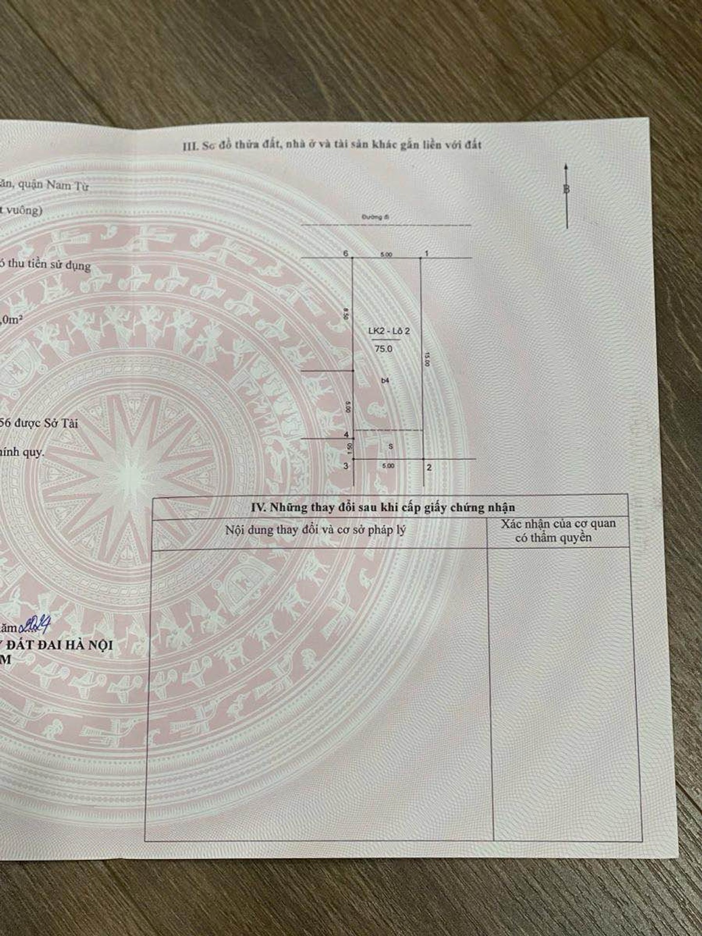 Bán nhà Ngõ 2 Phùng Khoang - diện tích 75m2 4 tầng - Ô tô tránh - giá 27,5 tỷ