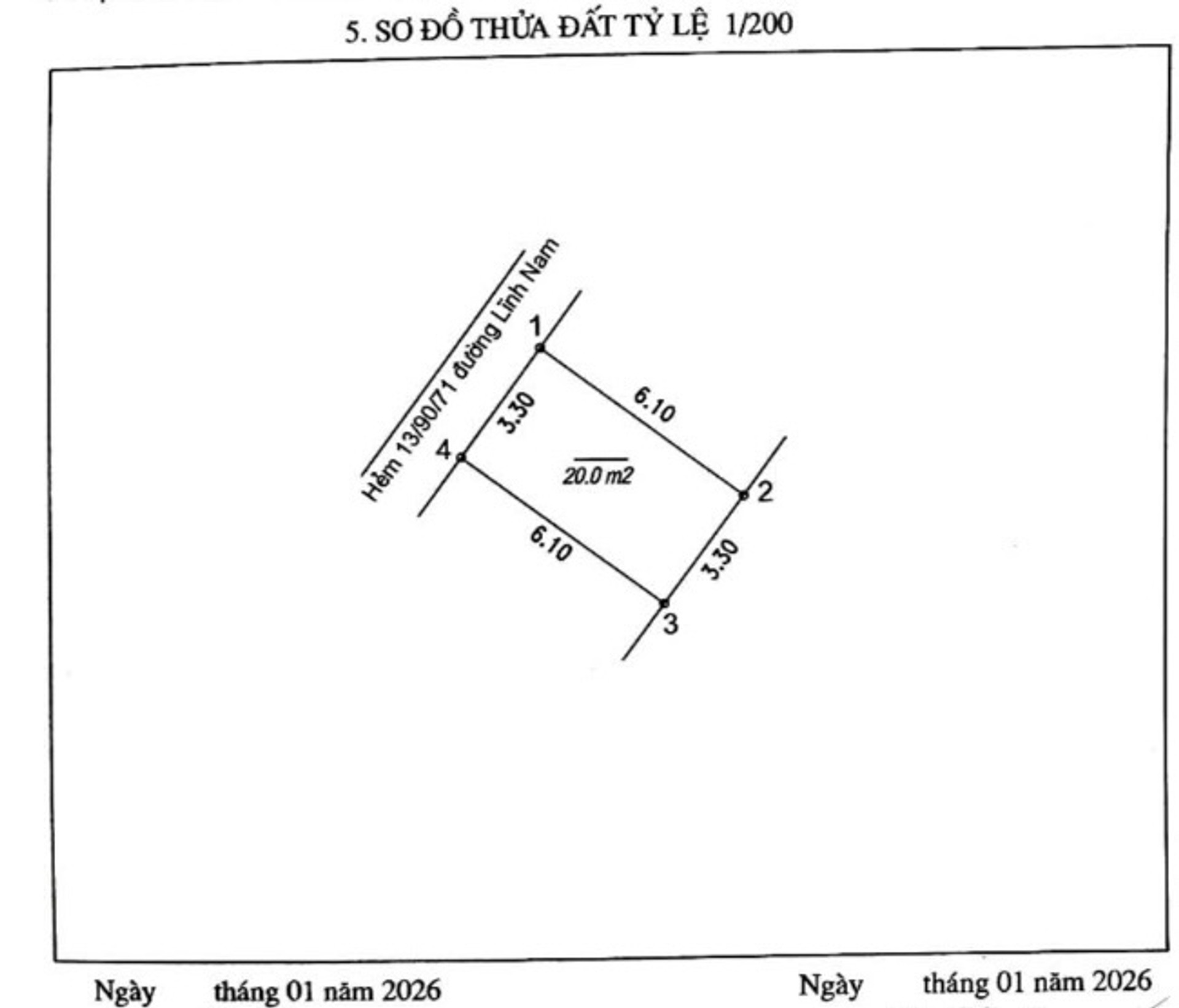 Bán nhà Lĩnh Nam - diện tích 20m2 2 tầng - Nhà đẹp, ở ngay - giá 1,45 tỷ