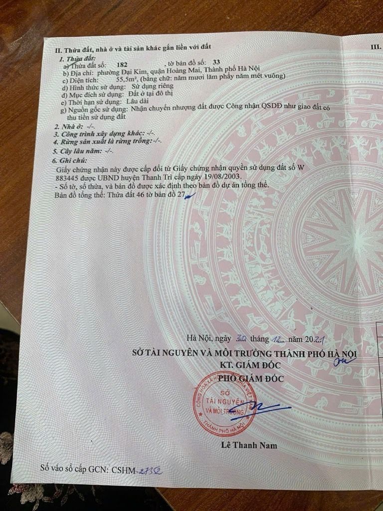 Bán nhà Đại Từ - diện tích 85m2 4 tầng - Mặt phố kinh doanh đỉnh - giá 25 tỷ