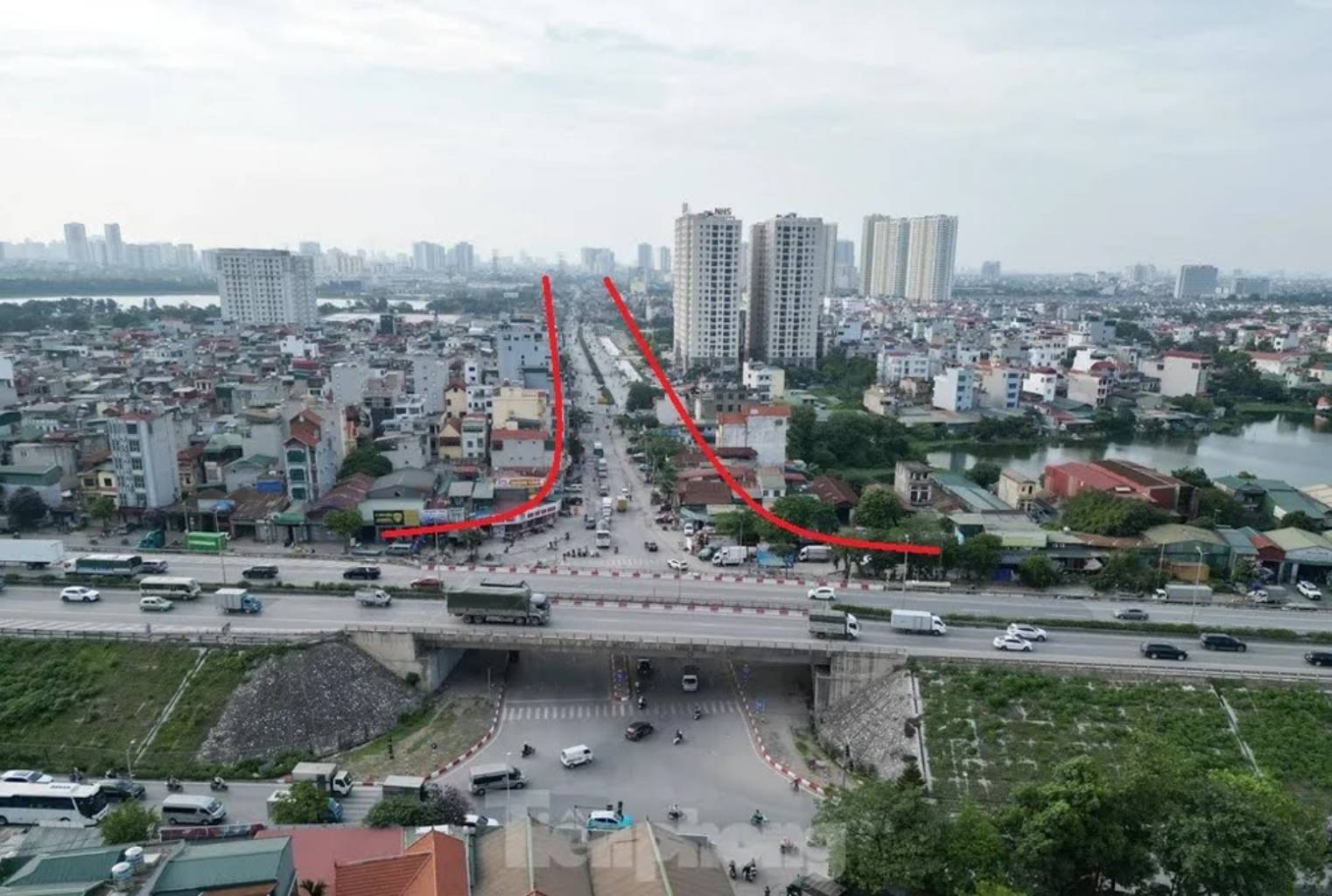 Bán nhà Tam Trinh - diện tích 104m2 1 tầng - Chỉ có 1 mặt tiền - giá 42 tỷ