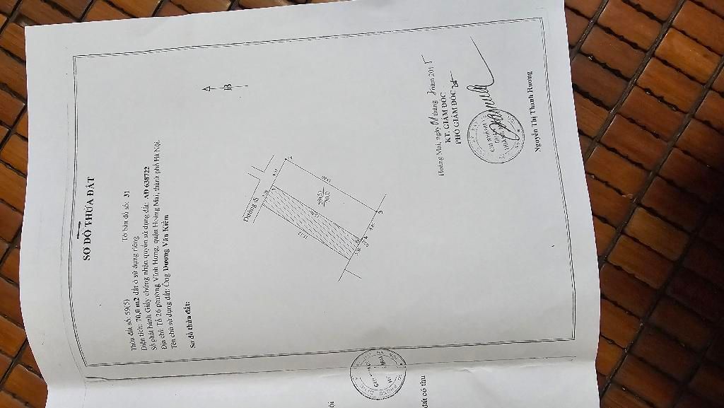 Bán nhà Lĩnh Nam - diện tích 70m2 0 tầng - Gần ô tô - giá 11,2 tỷ