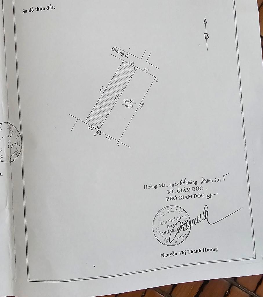 Bán nhà Lĩnh Nam - diện tích 70m2 0 tầng - Gần ô tô - giá 11,2 tỷ