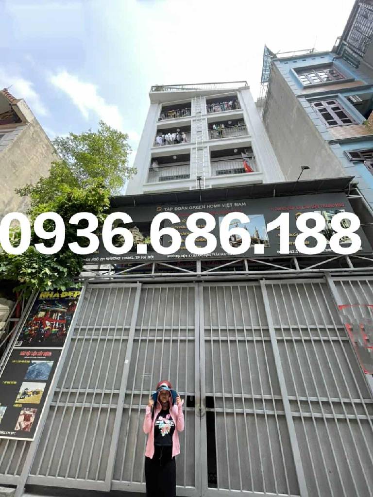 Bán nhà Khương Trung - diện tích 171m2 8 tầng - 2 mặt ngõ - giá 45 tỷ