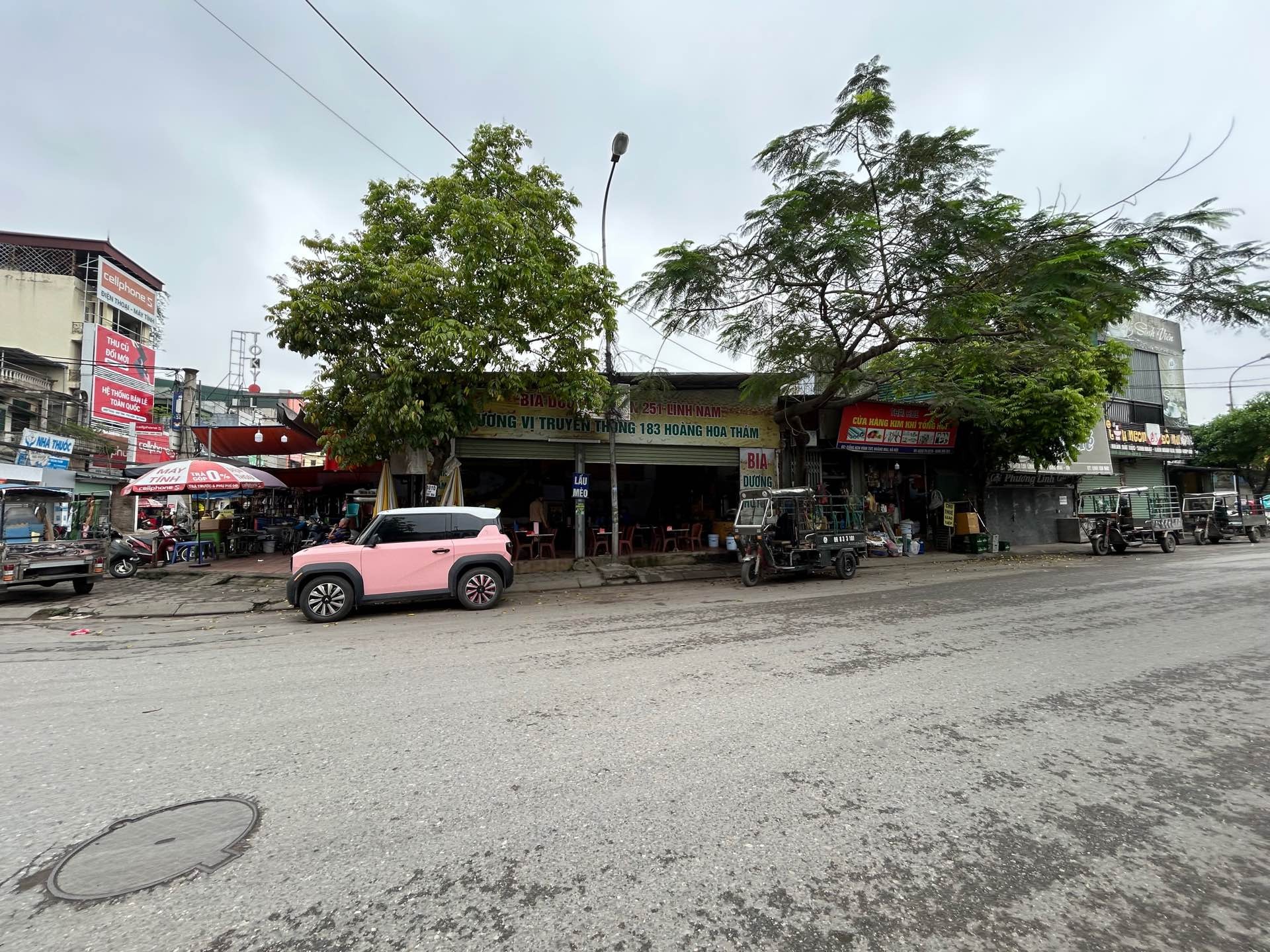 Bán nhà Lĩnh Nam - diện tích 106m2 1 tầng - Mặt phố kinh doanh - giá 16,7 tỷ