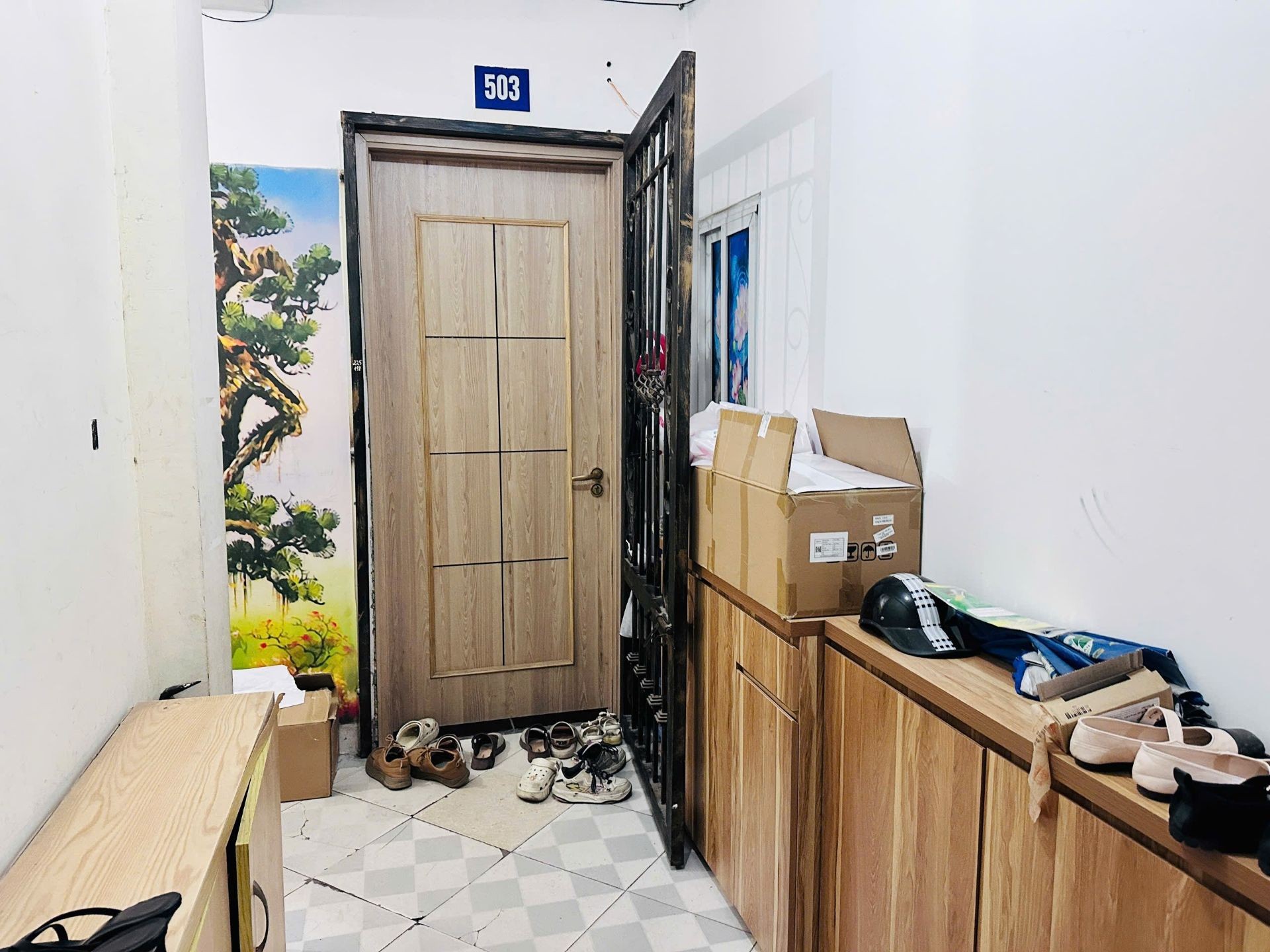 Bán nhà Hoàng Mai - diện tích 35m2 5 tầng - Ô tô đỗ cửa - giá 1,65 tỷ