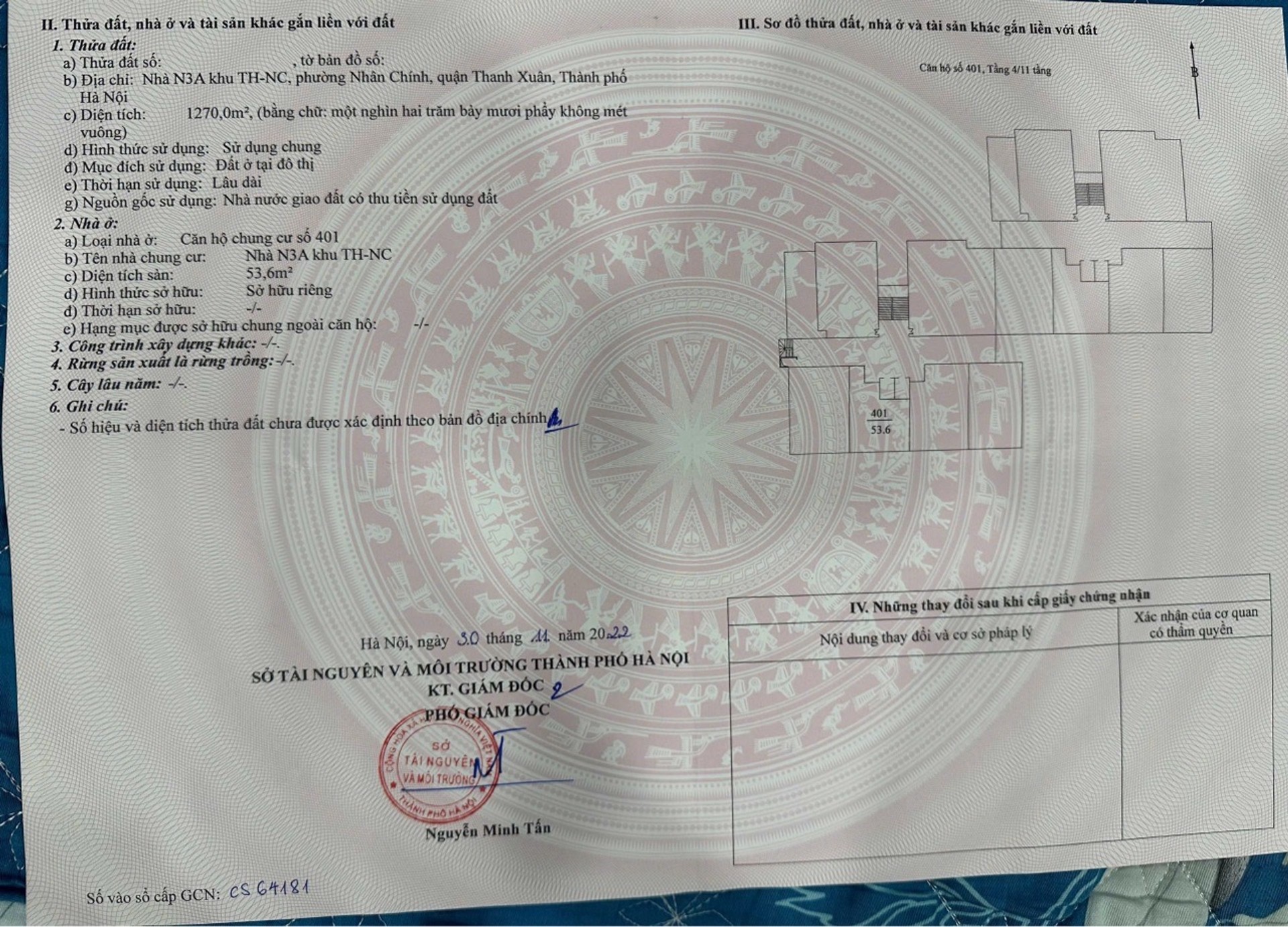 Bán nhà N3A ĐN1 - diện tích 54m2 1 tầng - Căn hộ 2 ngủ - giá 4,3 tỷ