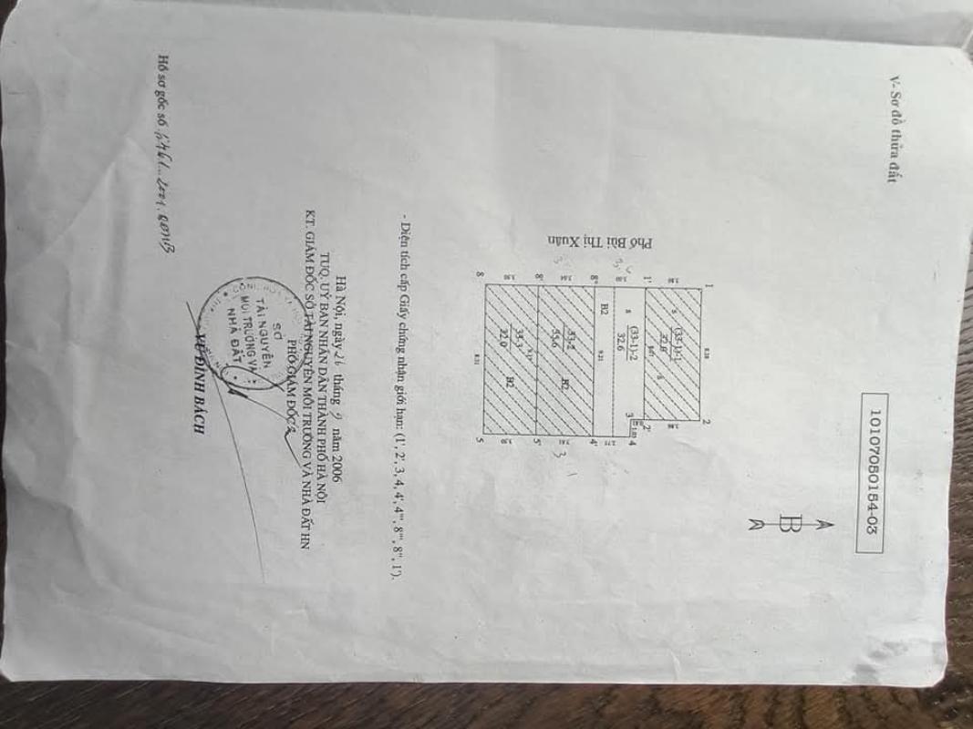 Bán nhà Bùi Thị Xuân - diện tích 33m2 9 tầng - Mặt phố Bùi Thị Xuân - giá 50 tỷ