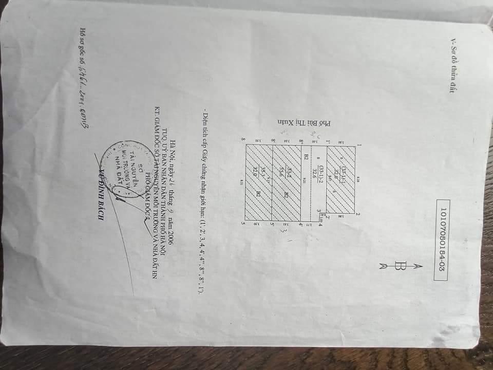 Bán nhà Bùi Thị Xuân - diện tích 33m2 9 tầng - Mặt phố Bùi Thị Xuân - giá 50 tỷ
