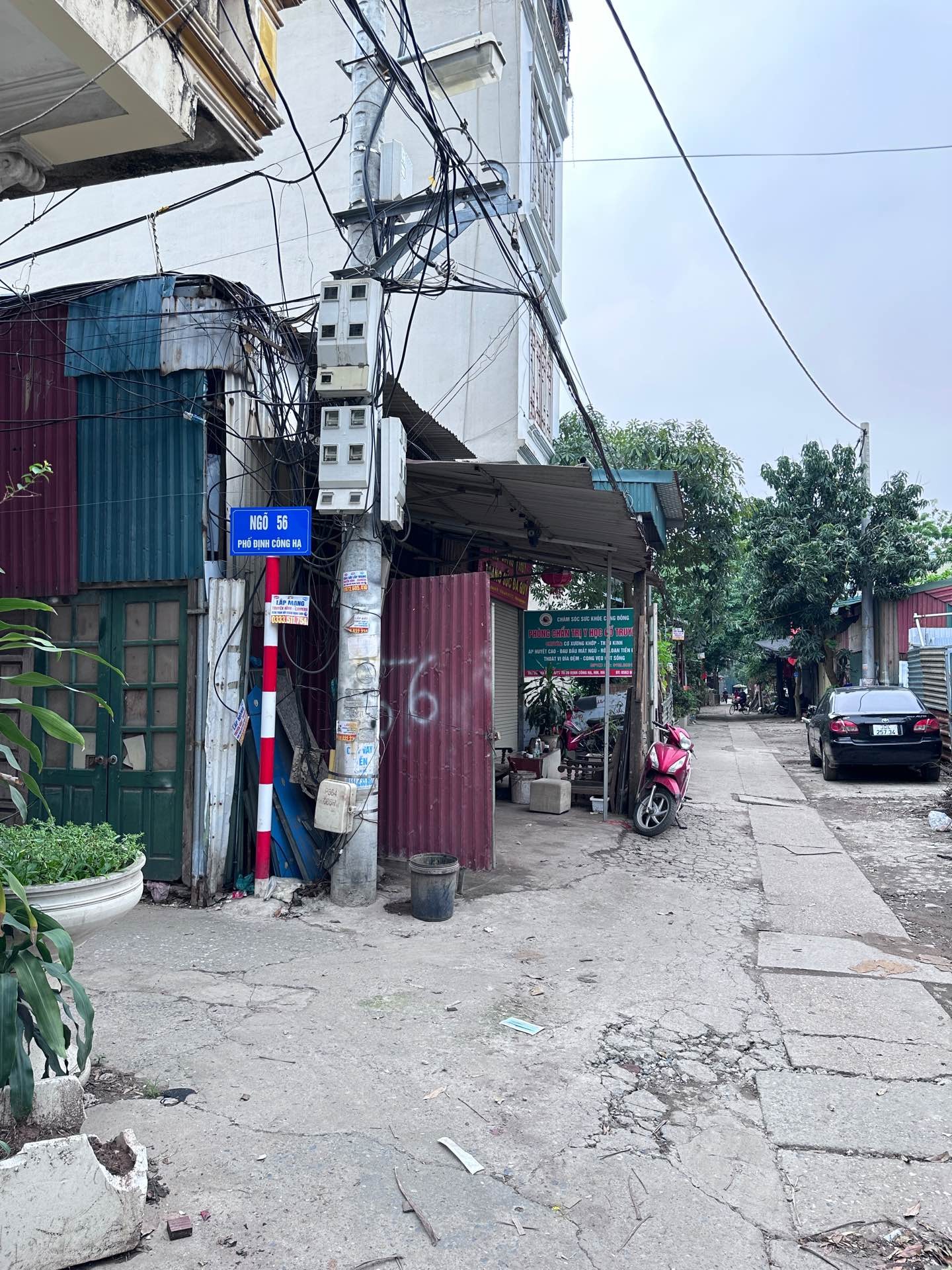 Bán nhà Định Công Hạ - diện tích 47m2 1 tầng - ô tô tránh - giá 2,6 tỷ