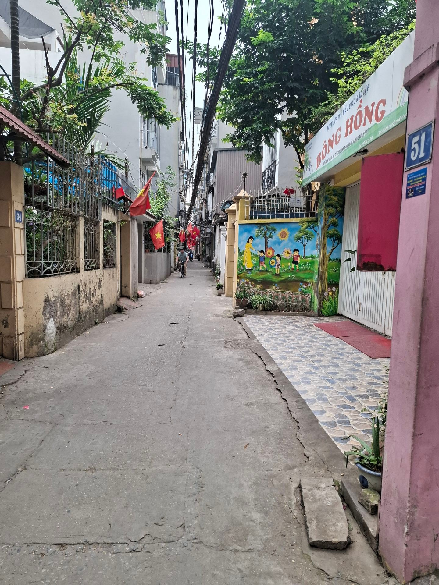 Bán nhà Lĩnh Nam - diện tích 75m2 1 tầng - ngõ thông - giá 9,8 tỷ