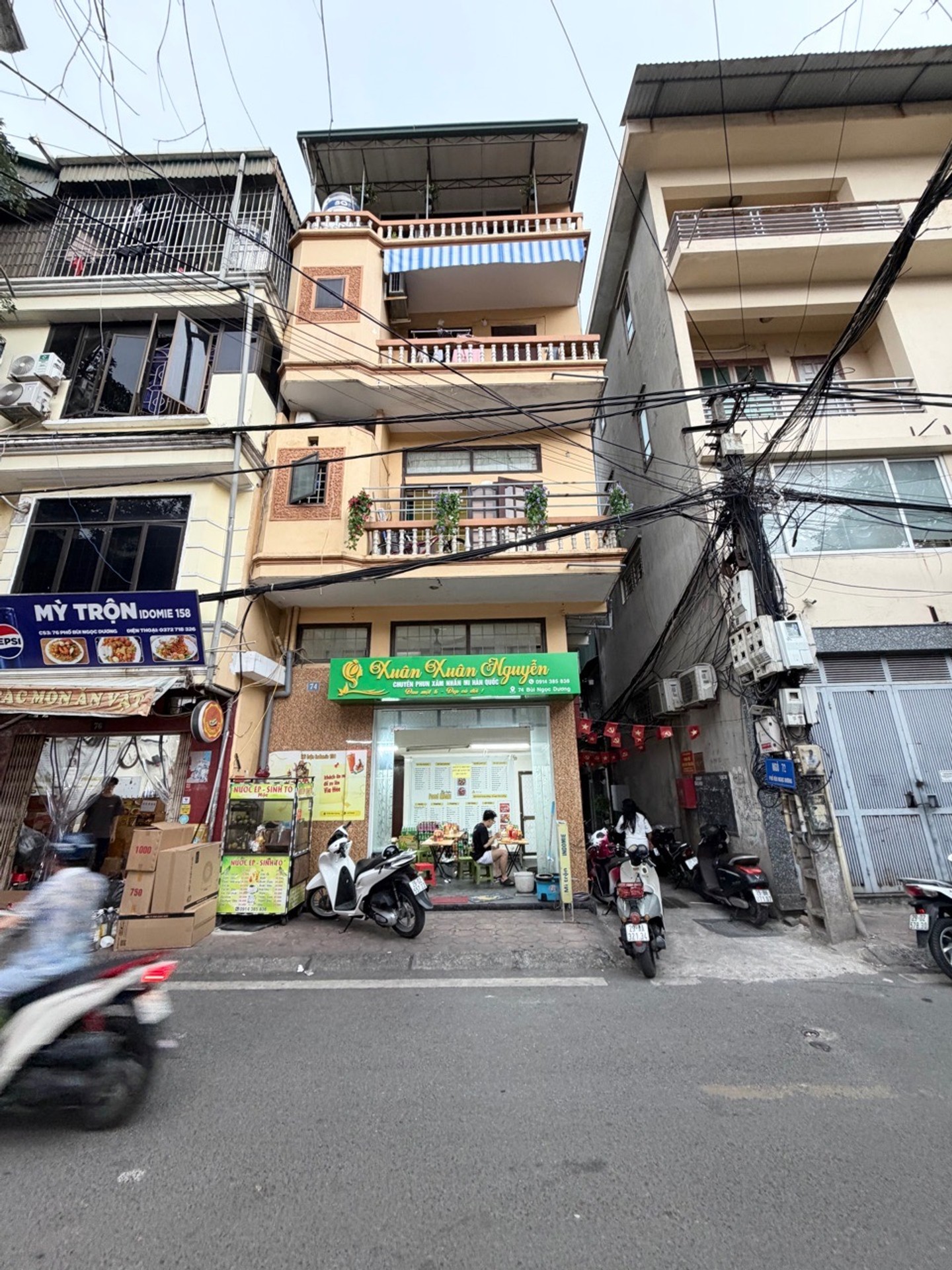 Bán nhà Bùi Ngọc Dương - diện tích 30m2 4 tầng - Lô góc - giá 7,2 tỷ