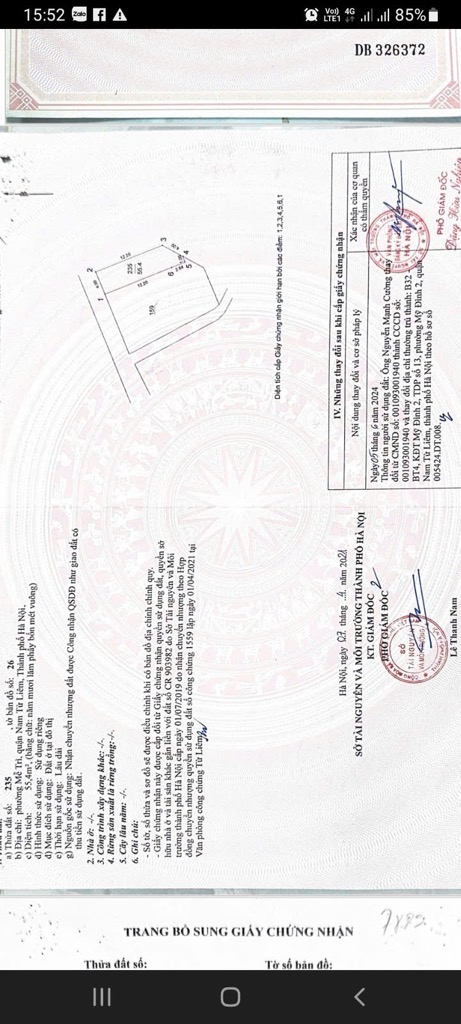 Bán nhà Miếu Đầm - diện tích 154.4m2 6 tầng - 2 mặt thoáng - giá 64 tỷ