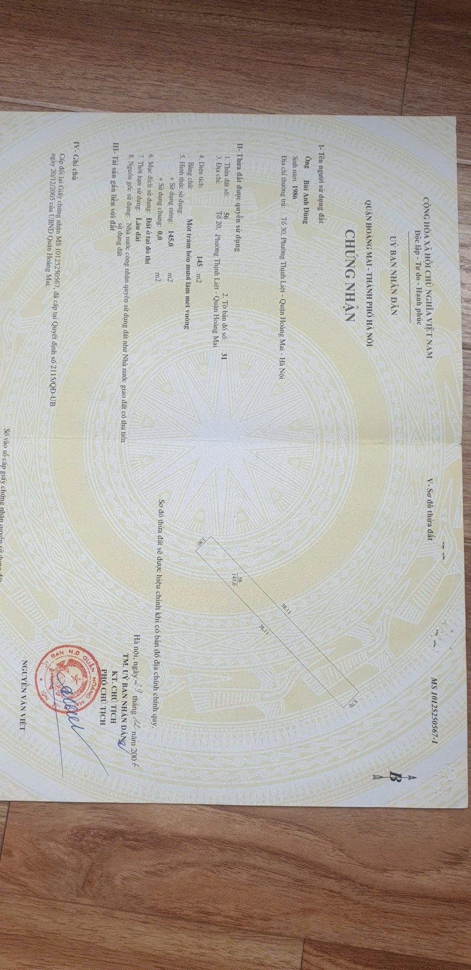 Bán nhà Thịnh Liệt - diện tích 145m2 1 tầng - Ô TÔ 2 CHIỀU - giá 29 tỷ