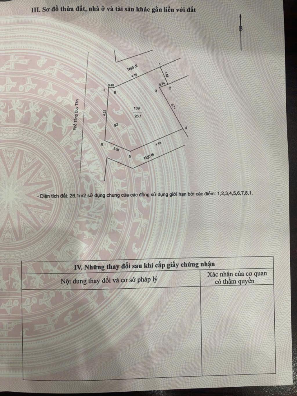 Bán nhà Tống Duy Tân - diện tích 40m2 4 tầng - Lô góc 2 mặt thoáng - giá 42 tỷ