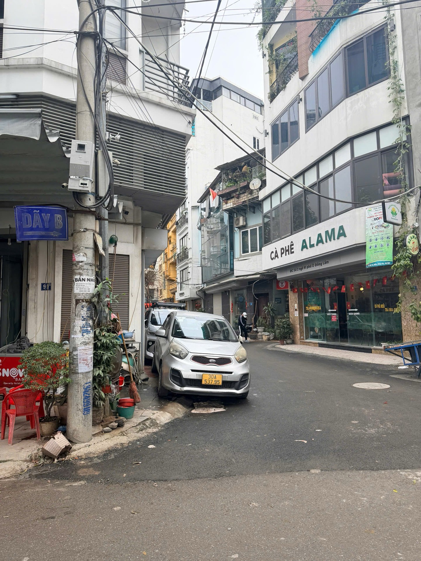 Bán nhà Ô Đồng Lầm - diện tích 75m2 4 tầng - Lô góc 2 mặt thoáng - giá 35,5 tỷ