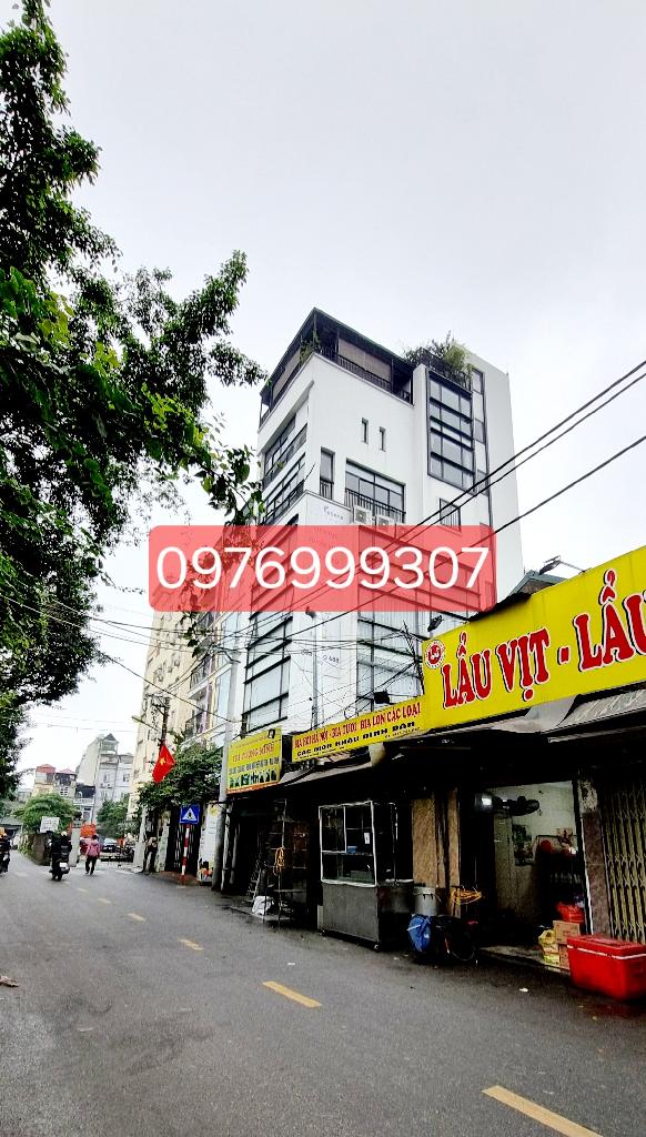 Bán nhà Mai Động - diện tích 106m2 8 tầng - MẶT PHỐ LÔ GÓC, NHÀ MỚI - giá 60 tỷ