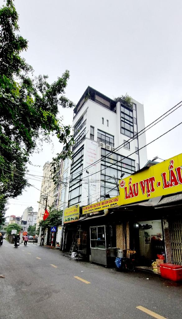 Bán nhà Mai Động - diện tích 106m2 8 tầng - MẶT PHỐ LÔ GÓC, NHÀ MỚI - giá 60 tỷ