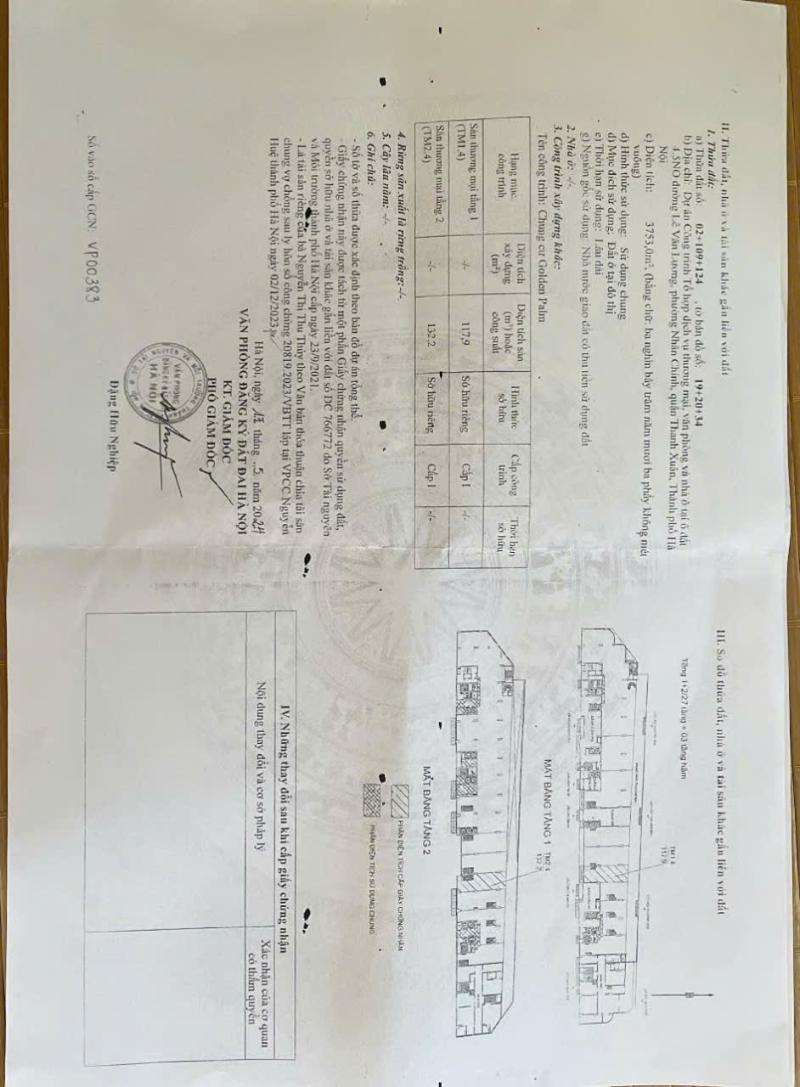 Bán nhà Lê Văn Lương - diện tích 250m2 2 tầng - Mặt phố trung tâm - giá 82 tỷ