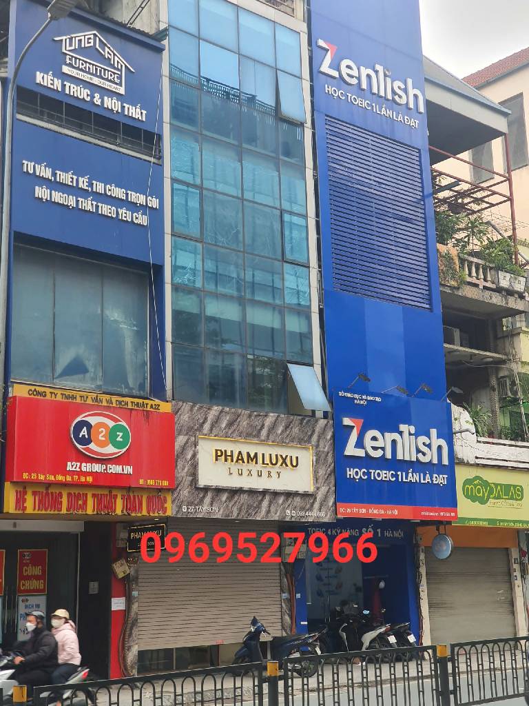 Bán nhà Tây Sơn - diện tích 98.8m2 5 tầng - Mặt phố kinh doanh sầm uất - giá 50 tỷ