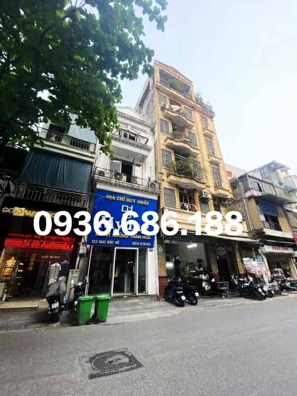 Bán nhà Mai Hắc Đế - diện tích 109m2 4 tầng - Mặt phố VIP - giá 106 tỷ
