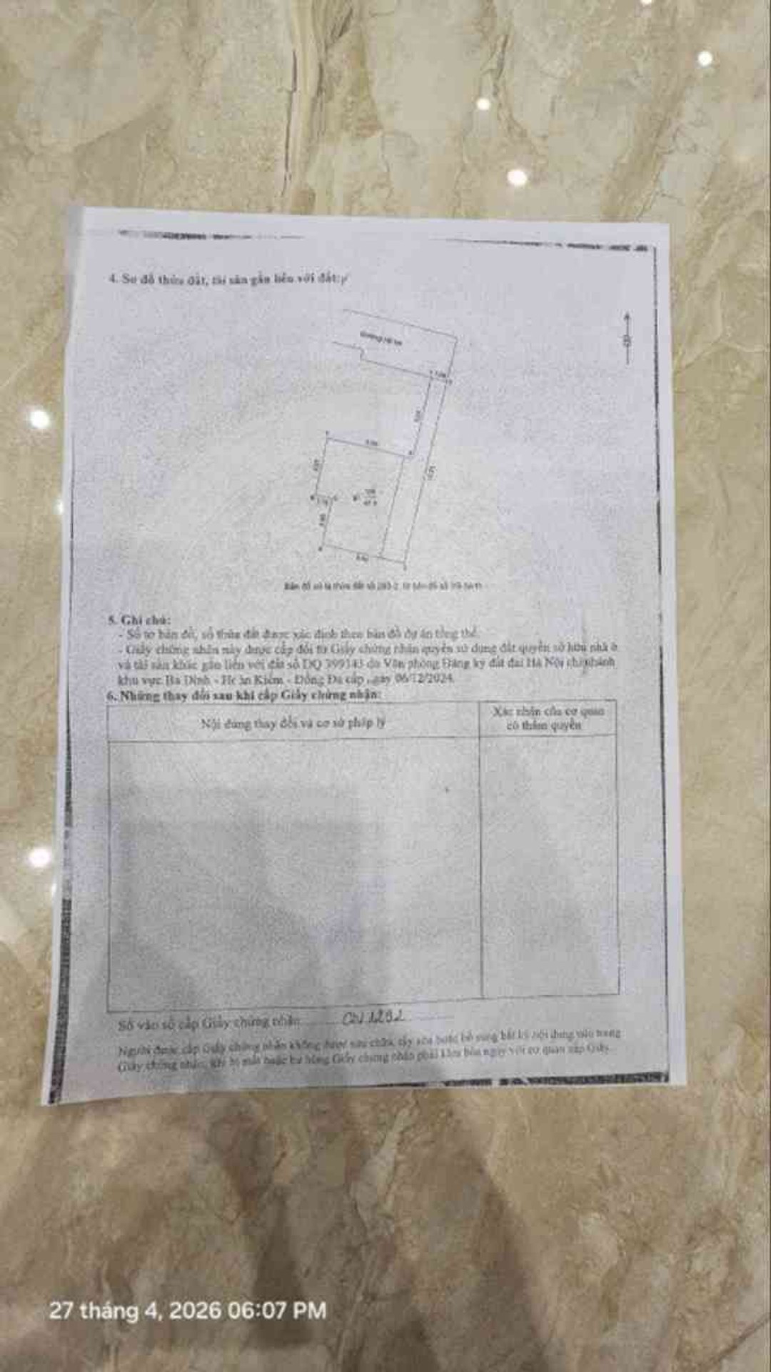 Bán nhà Ô Chợ Dừa - diện tích 47m2 6 tầng - Nhà đẹp hiếm có - giá 12,6 tỷ