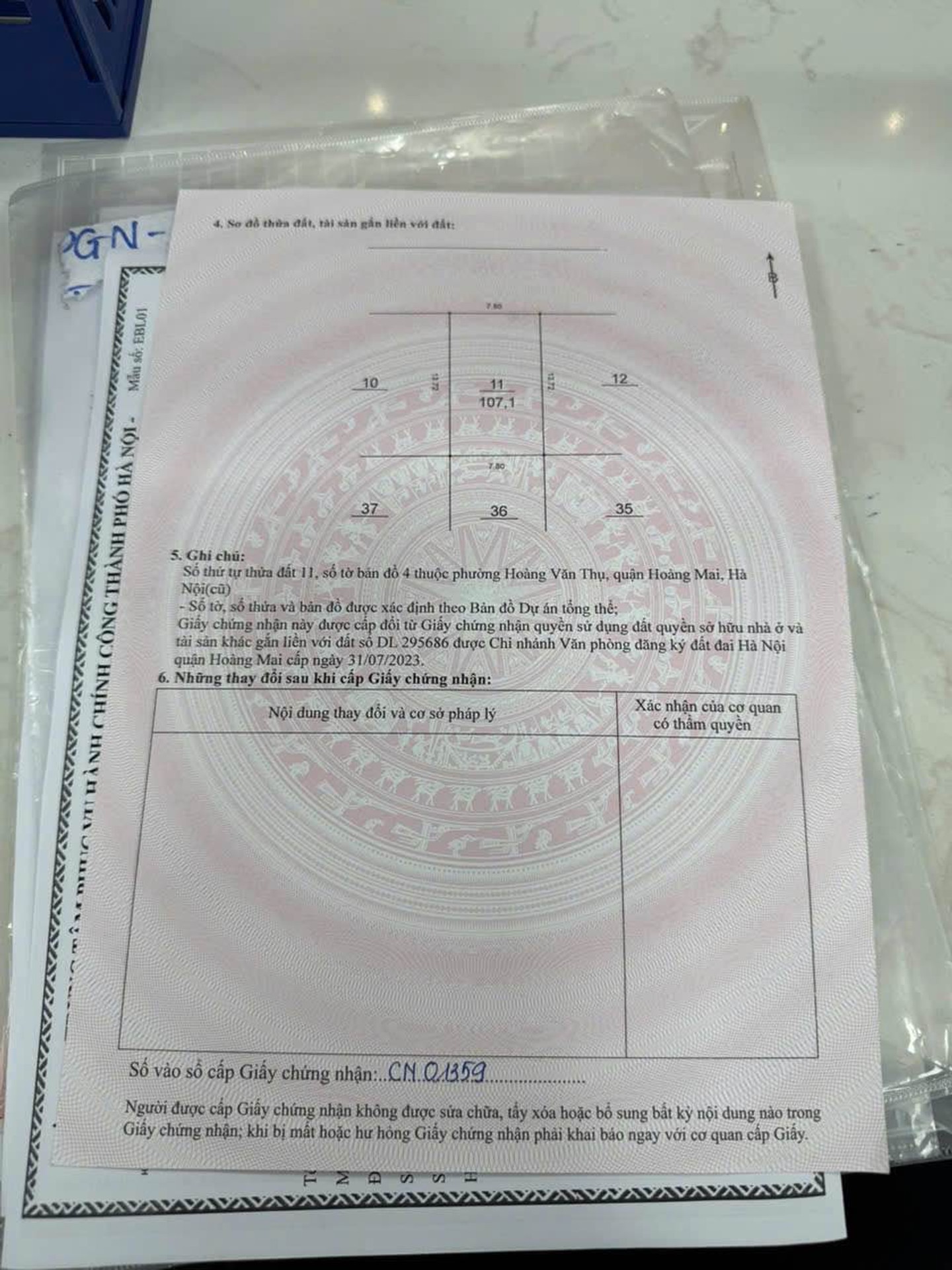 Bán đất Ngõ 2 ô tô tránh - diện tích 107m2 0 tầng - Mặt tiền lớn - giá 33,5 tỷ