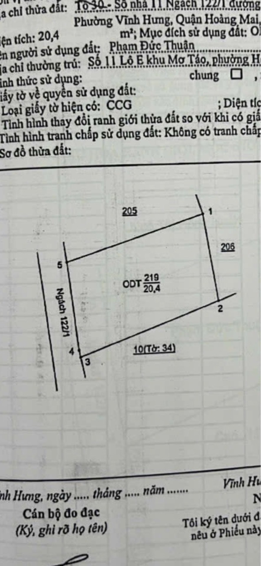 Bán nhà Lĩnh Nam - diện tích 21m2 3 tầng - Nhà đẹp hiếm có - giá 3,2 tỷ