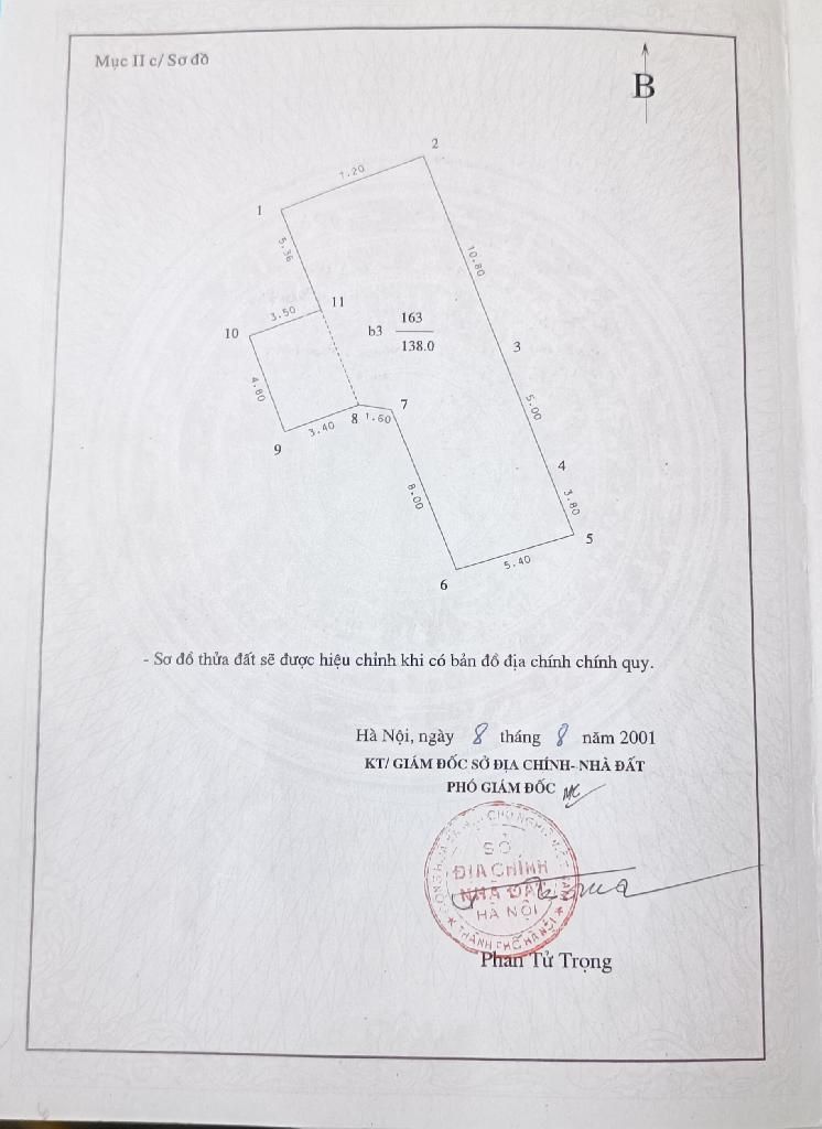 Bán nhà Nghi Tàm - diện tích 138m2 4 tầng - ô tô thông - giá 41 tỷ