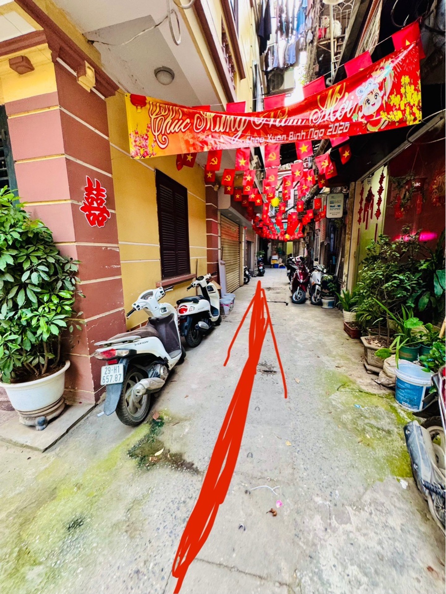 Bán nhà Ngõ Hưng Ký - diện tích 55m2 2 tầng - Nhà riêng 2 tầng cũ - giá 6,15 tỷ