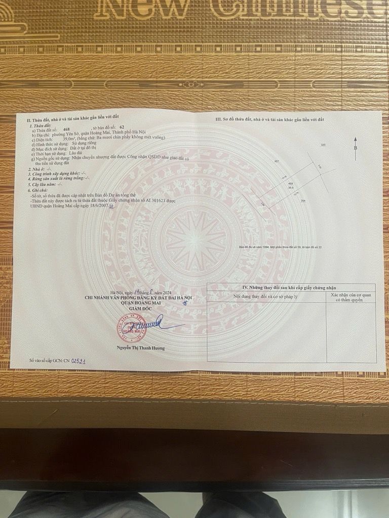 Bán nhà Yên Duyên - diện tích 39m2 5 tầng - MP KINH DOANH - giá 12,8 tỷ