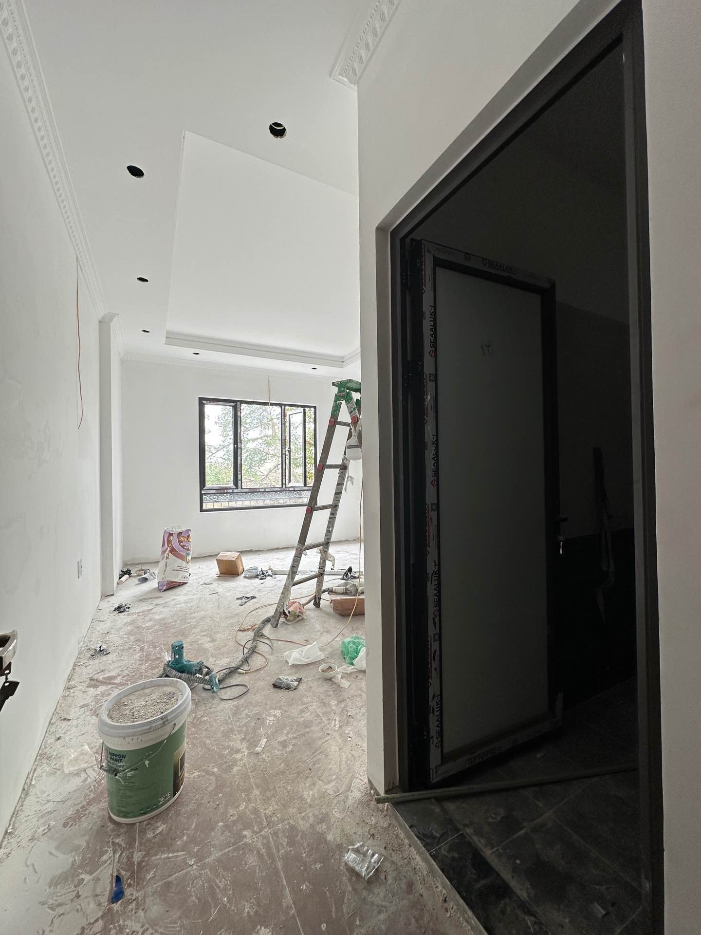 Bán nhà Ngõ 2 ô tô tránh Lĩnh Nam - diện tích 73m2 6 tầng - Mặt tiền 8,5m - giá 25 tỷ