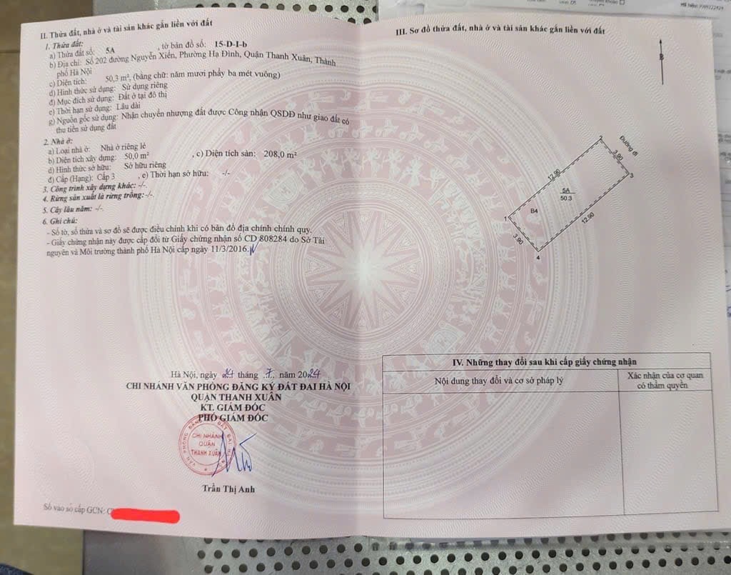 Bán nhà Nguyễn Xiển - diện tích 64m2 8 tầng - Thang máy - giá 35 tỷ