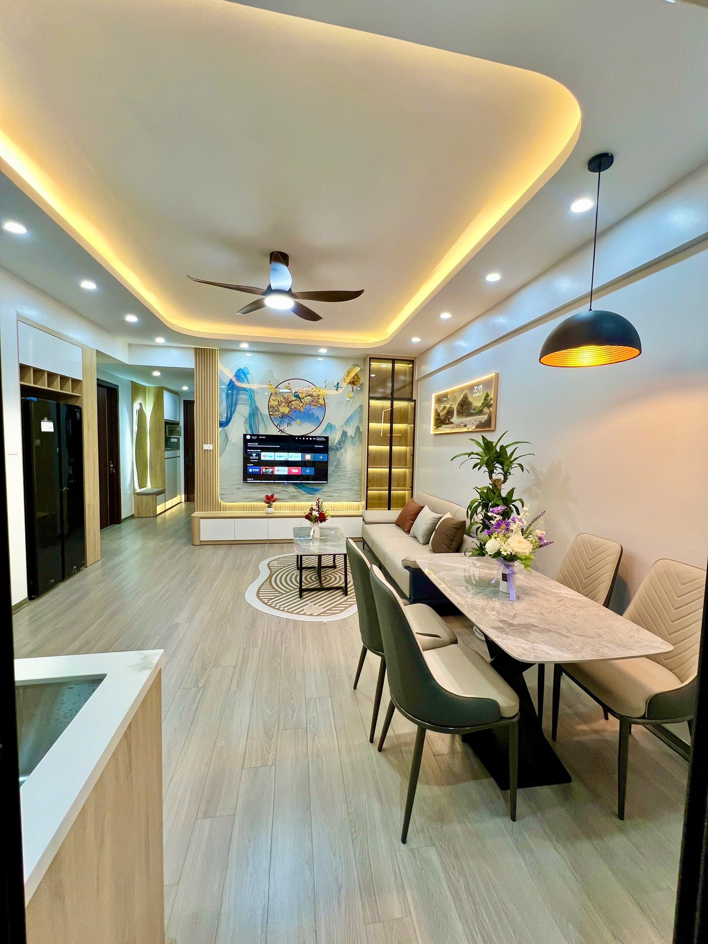 Bán nhà Trần Thủ Độ - diện tích 85m2 1 tầng - Căn góc, full nội thất - giá 5,9 tỷ