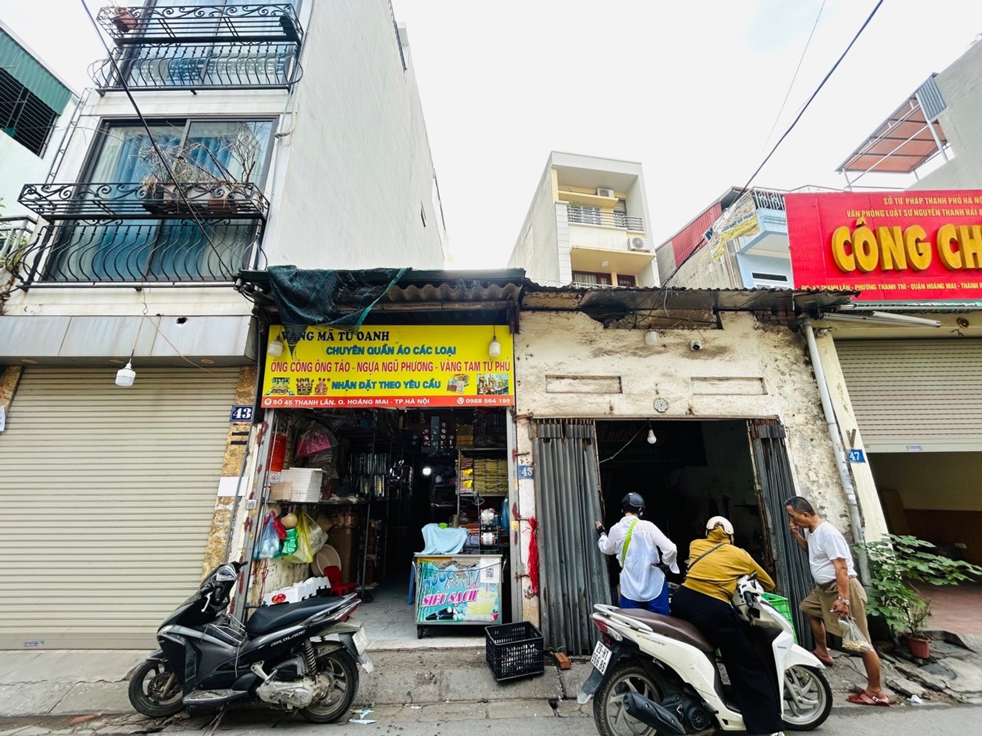 Bán nhà Thanh Lân - diện tích 107m2 1 tầng - Kinh doanh - giá 16 tỷ