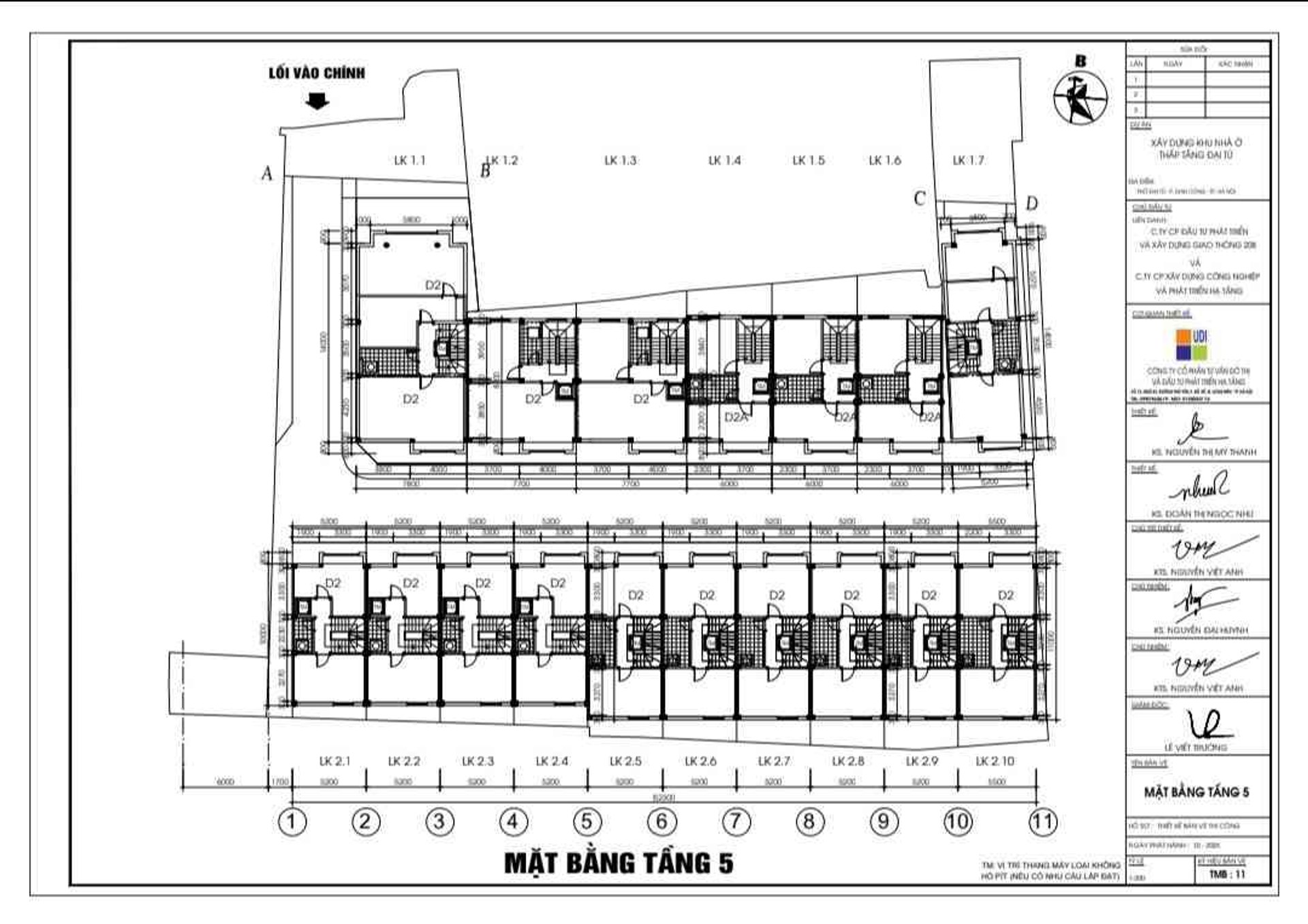 Bán nhà Đại Từ - diện tích 75m2 5 tầng - Mặt tiền 6m - giá 25,2 tỷ