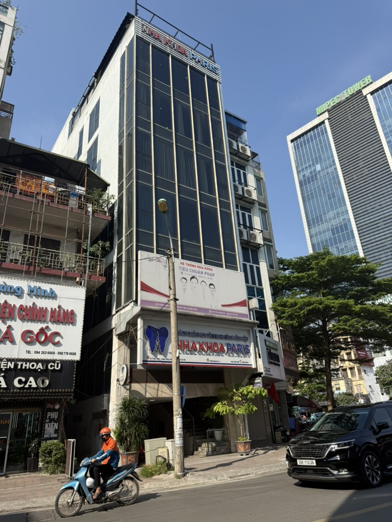 Bán nhà Thái Thịnh - diện tích 164m2 8 tầng - Ô tô tránh - giá 106 tỷ