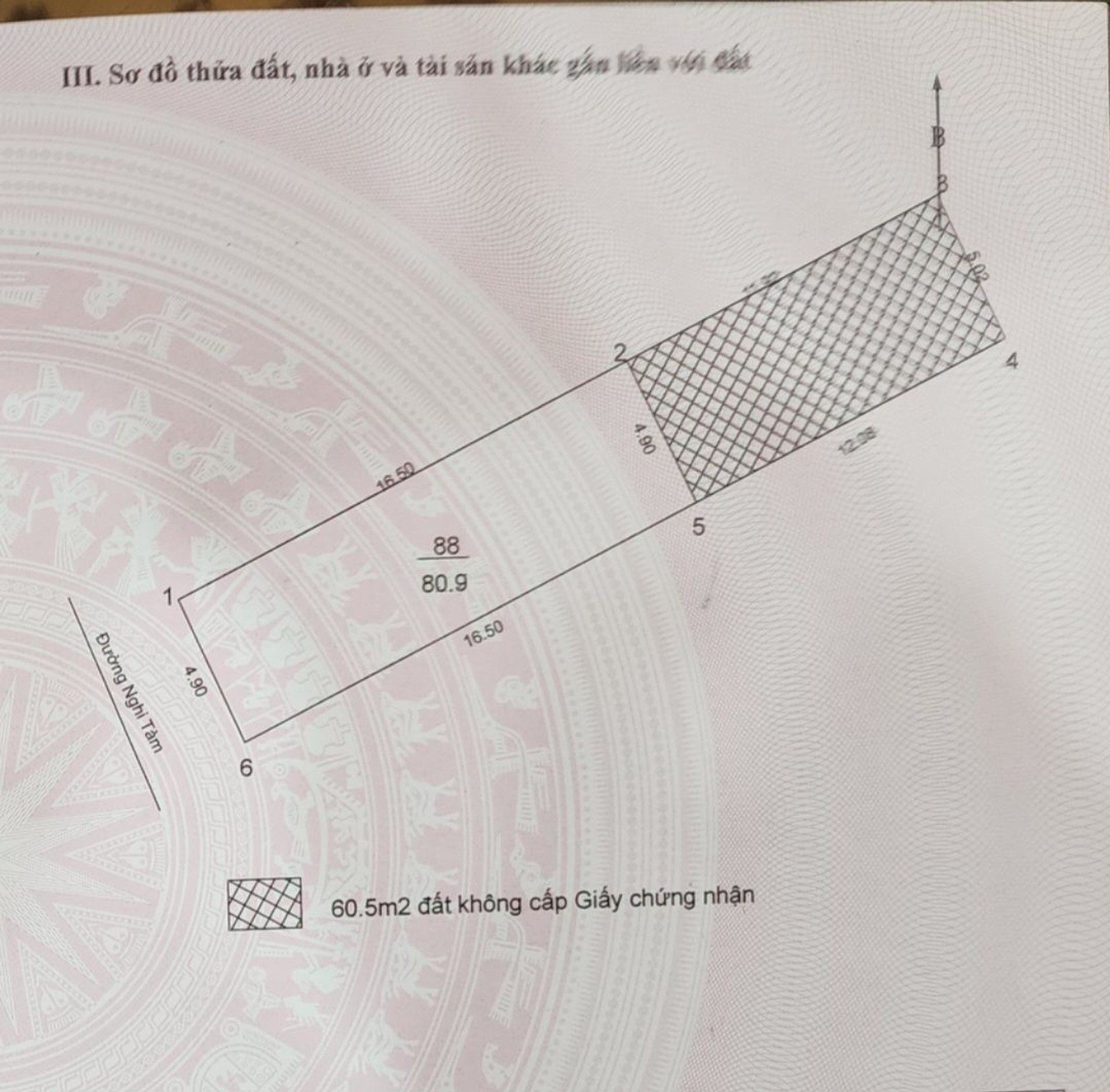 Bán nhà Nghi Tàm - diện tích 81m2 7 tầng - Mặt phố kinh doanh đa dạng - giá 38 tỷ
