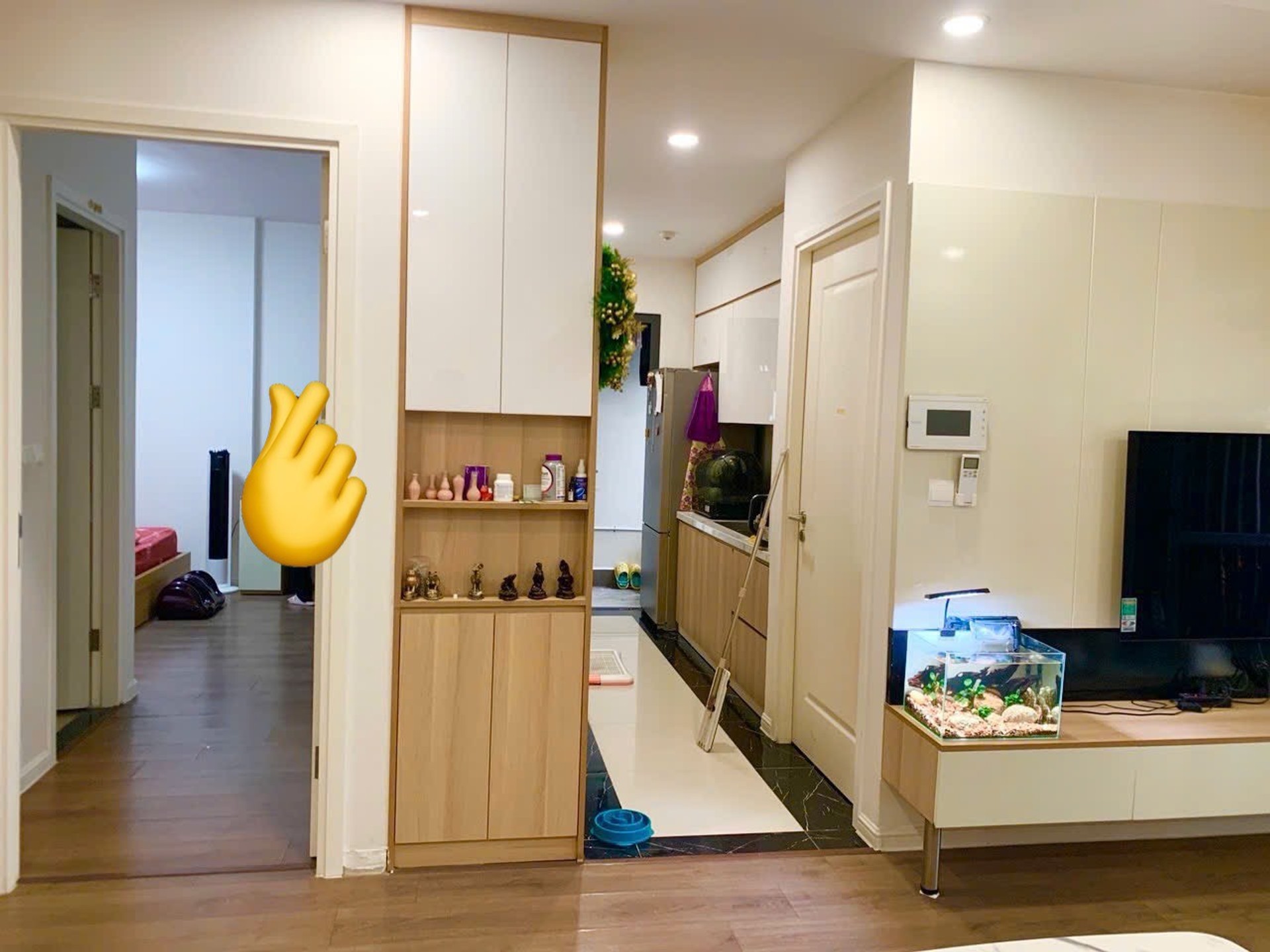 Bán nhà Minh Khai - diện tích 76m2 1 tầng - Căn hộ 2 ban công nhìn sân chơi - giá 8,9 tỷ