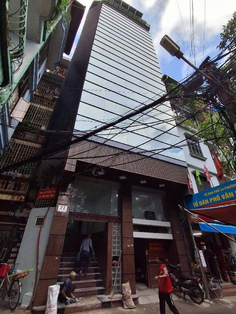 Bán nhà Thái Hà - diện tích 126m2 10 tầng - Ngõ ô tô - giá 58,8 tỷ