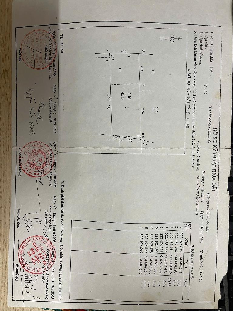 Bán nhà Thanh Đàm - diện tích 45m2 2 tầng - ô tô tránh - giá 4,7 tỷ