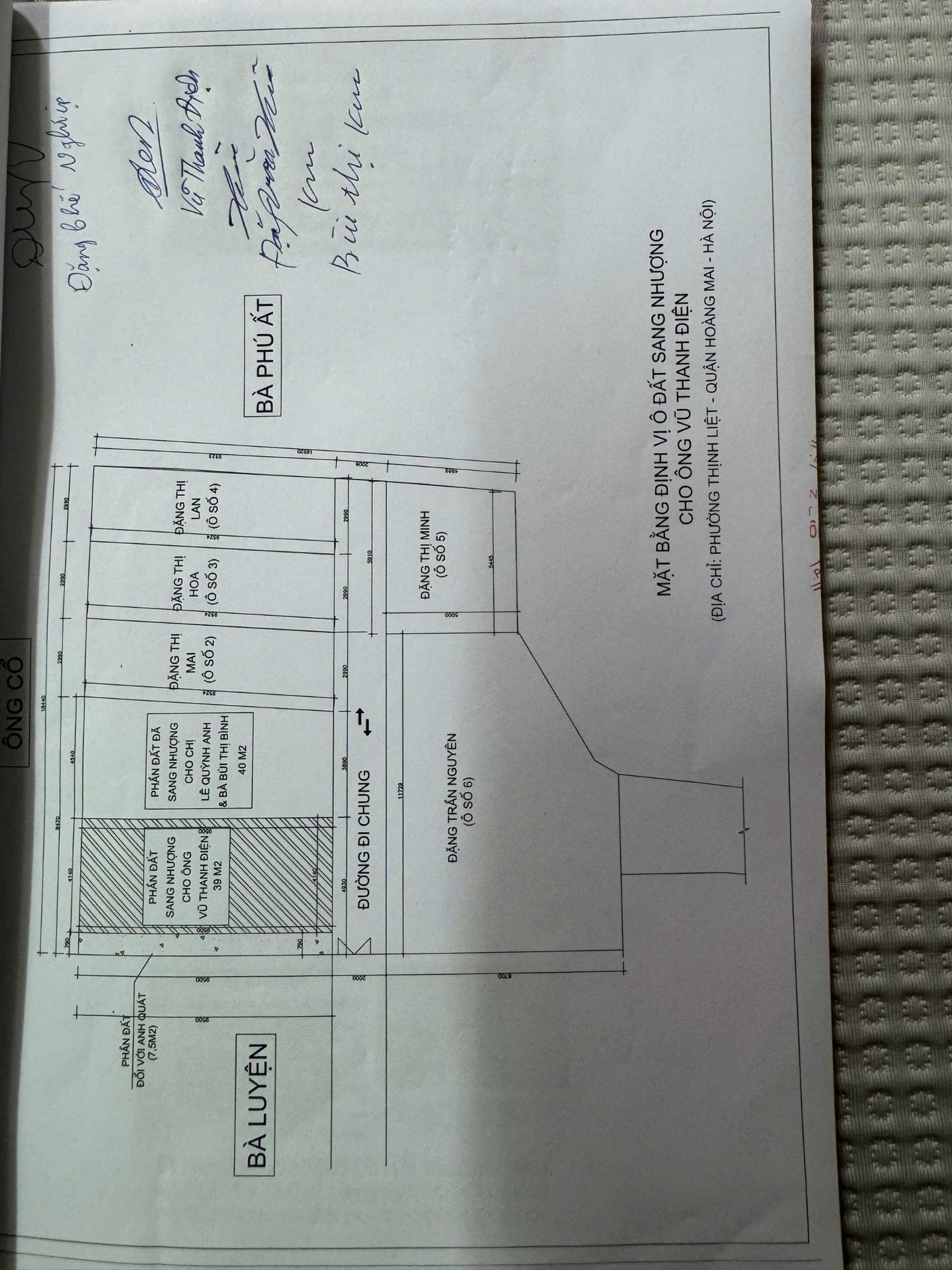 Bán nhà Giáp Nhị - diện tích 39m2 2 tầng - Nhà chưa sổ, mua bán vi bằng - giá 3 tỷ