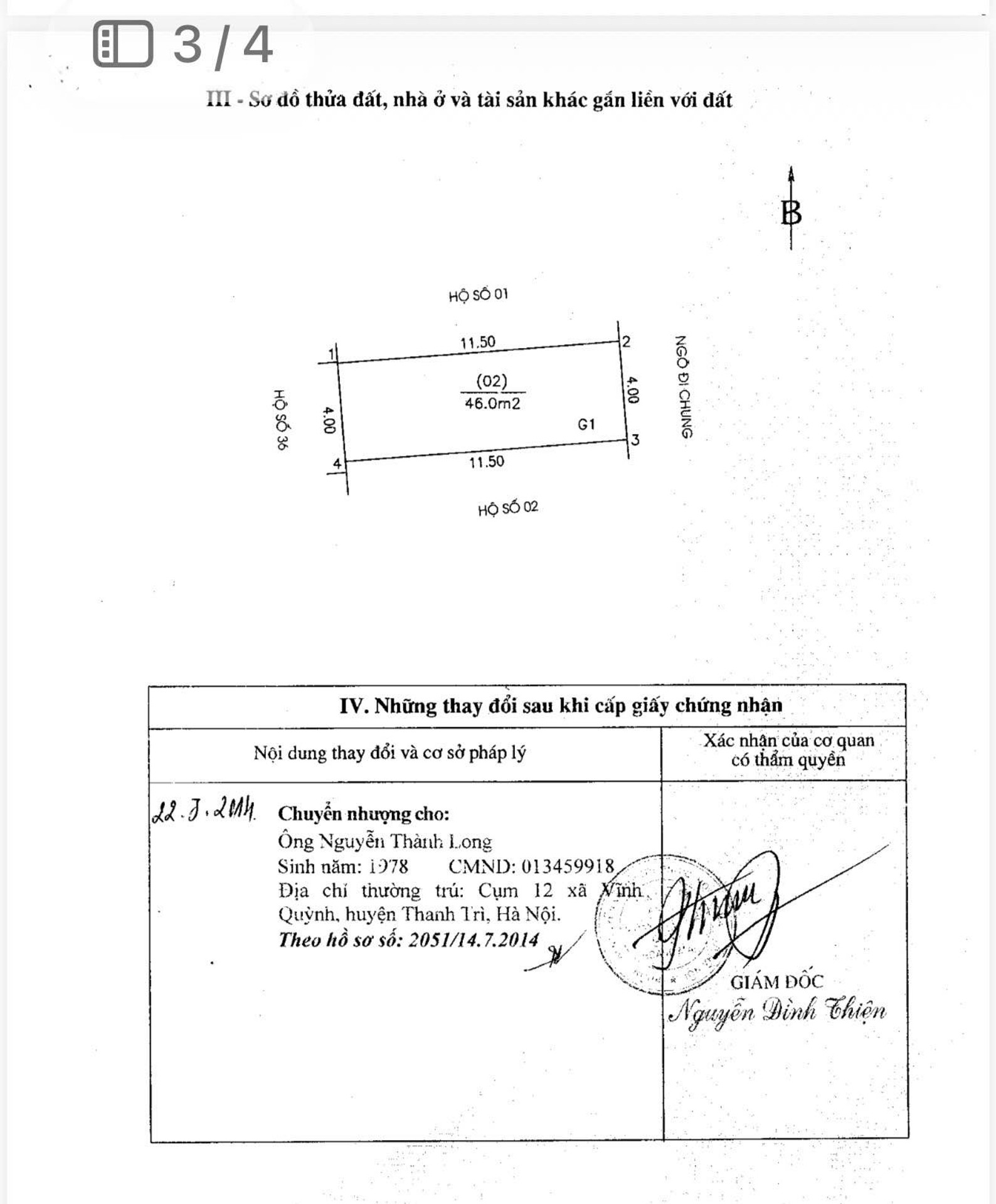 Bán nhà Nguyễn Khoái - diện tích 92m2 2 tầng - Ô TÔ TRÁNH - giá 11,5 tỷ