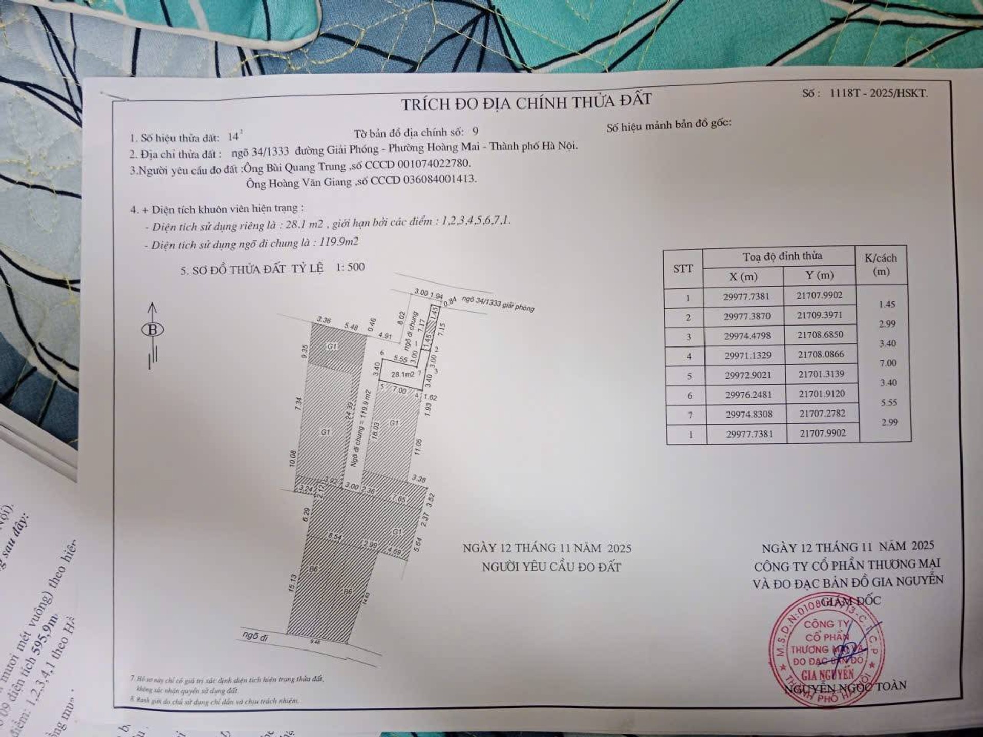 Bán nhà Giải Phóng - diện tích 28m2 3 tầng - Nhà mới ở ngay - giá 4,4 tỷ