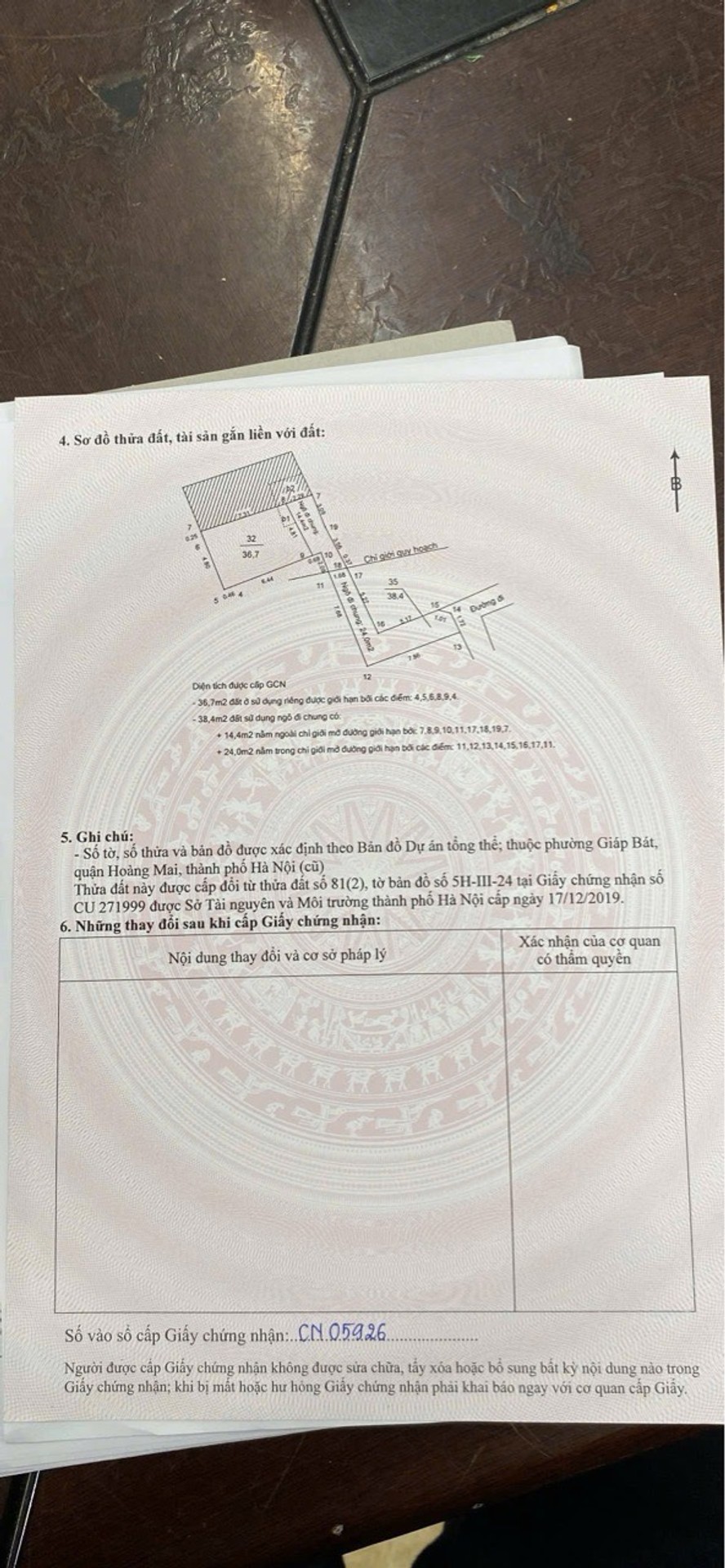 Bán nhà Giáp Bát - diện tích 37m2 5 tầng - nhà dân xây, full nội thất đẹp - giá 9,99 tỷ