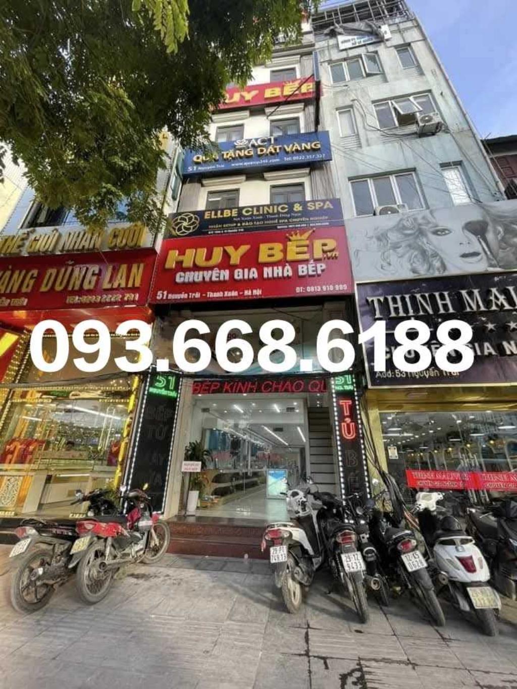 Bán nhà Nguyễn Trãi - diện tích 120m2 8 tầng - Ô tô tránh - giá 50 tỷ