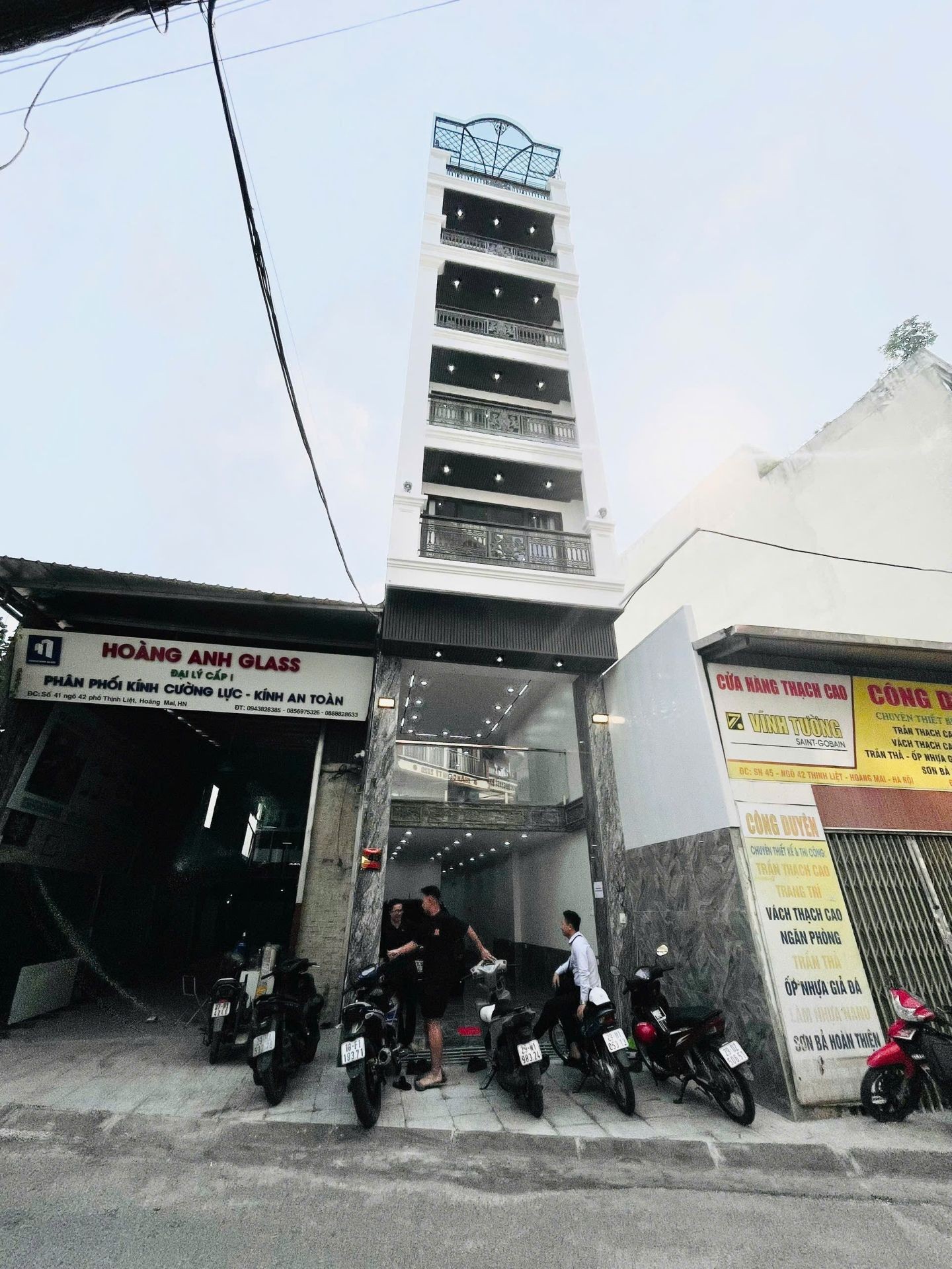 Bán nhà Thịnh Liệt - diện tích 75m2 7 tầng - Ô TÔ TRÁNH - giá 27,5 tỷ