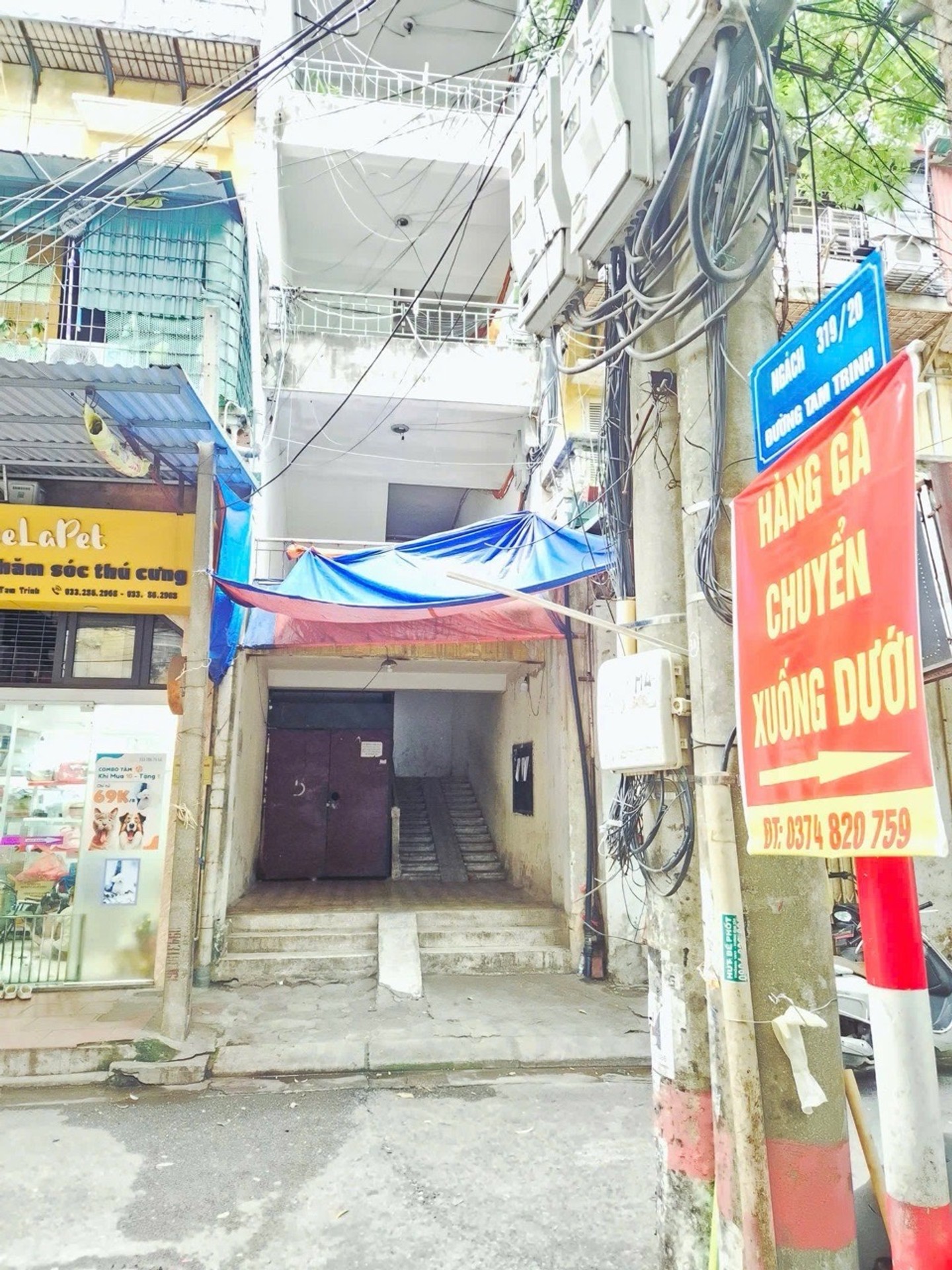 Bán nhà Tam Trinh - diện tích 90m2 1 tầng - Ô tô tránh chân cầu thang - giá 5,45 tỷ
