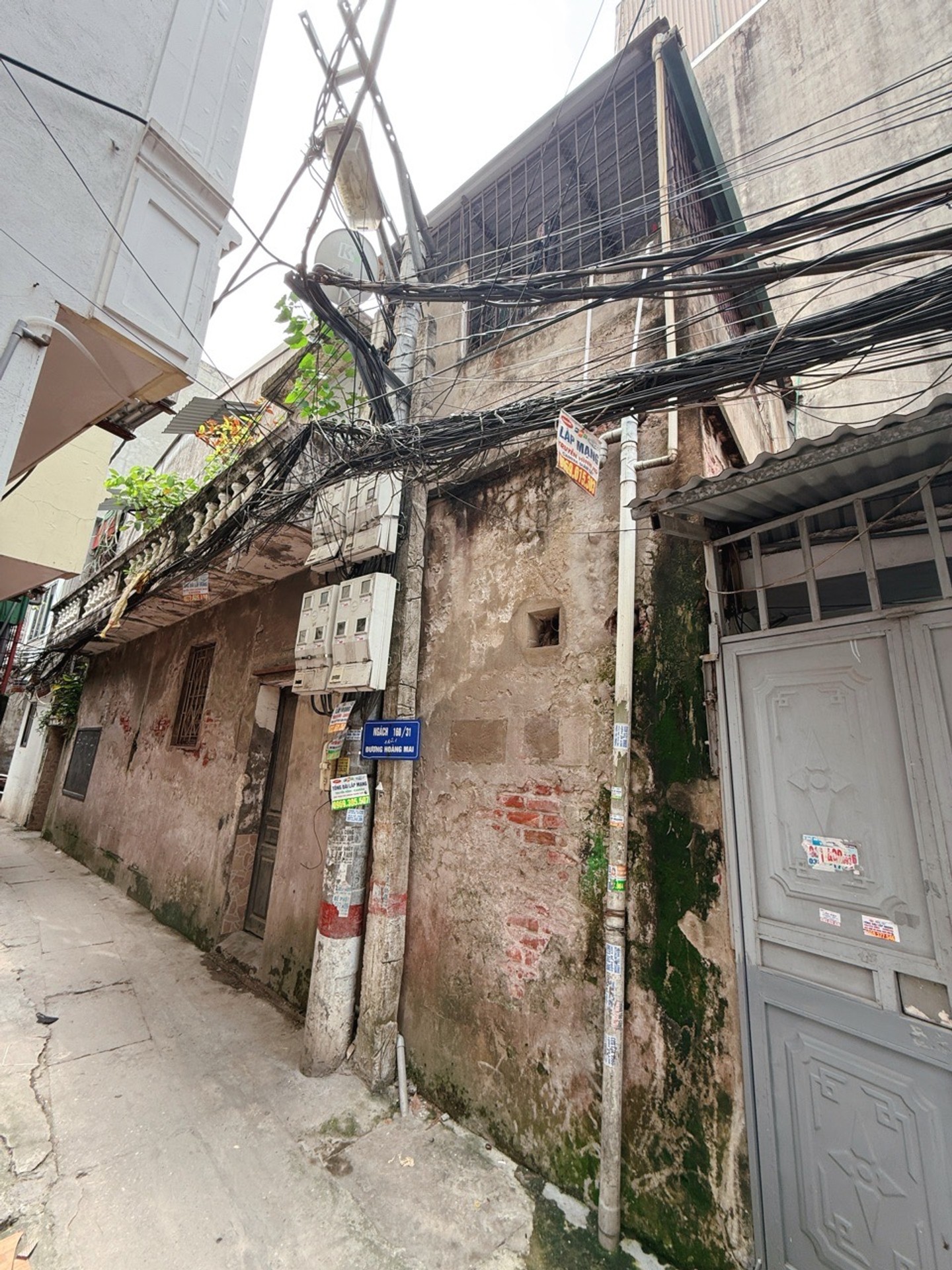 Bán nhà Hoàng Mai - diện tích 59m2 1.5 tầng - Lô góc - giá 10,7 tỷ
