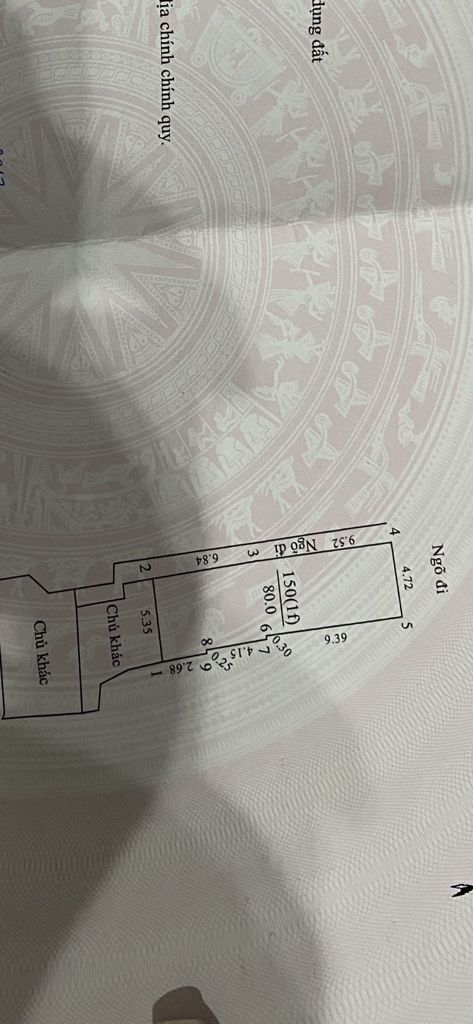 Bán nhà Trần Khát Chân - diện tích 80m2 3 tầng - Lô góc 4 mặt thoáng - giá 23,5 tỷ