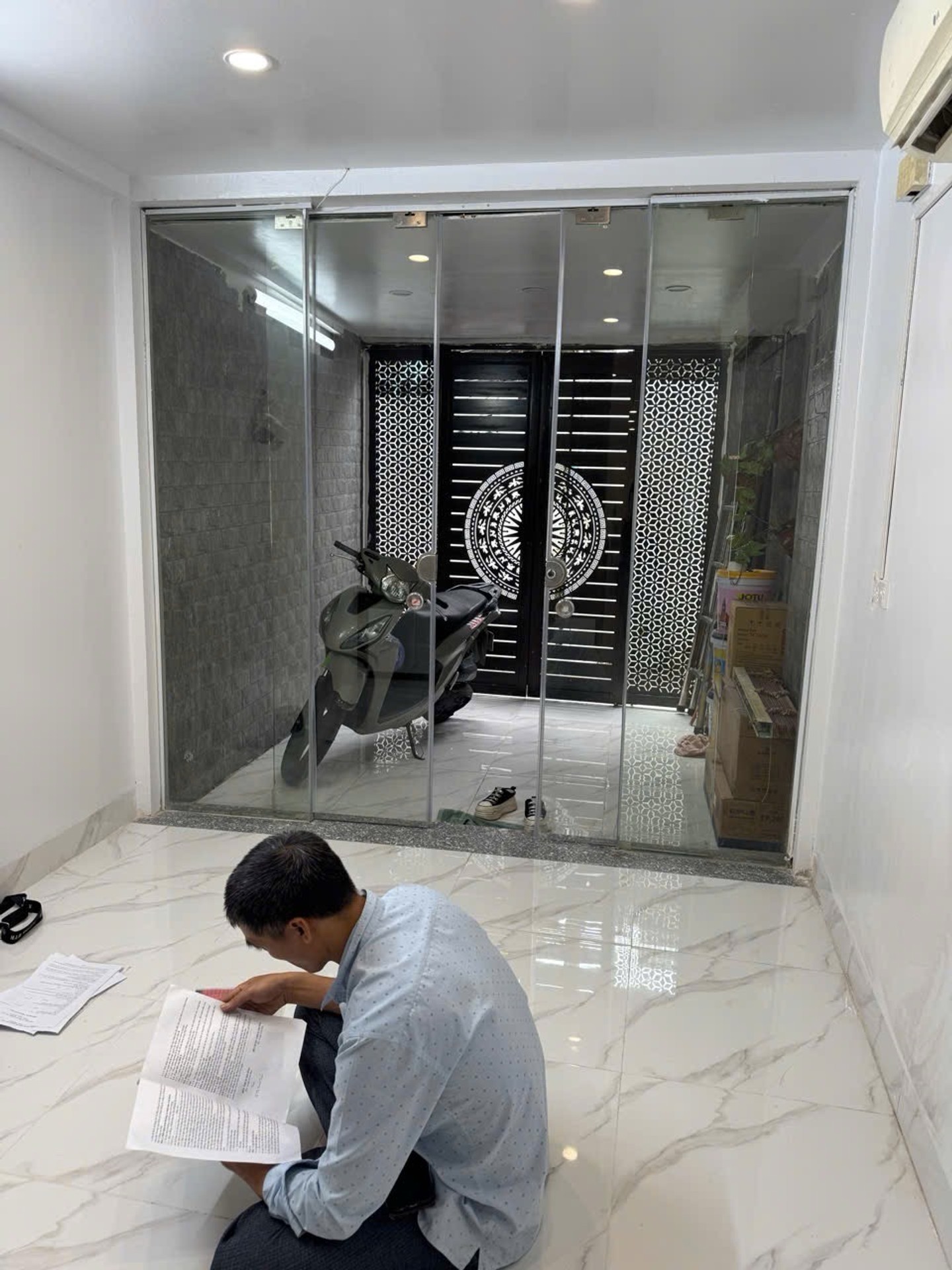 Bán nhà Mai Động - diện tích 85m2 2 tầng - ô tô tránh - giá 3,85 tỷ
